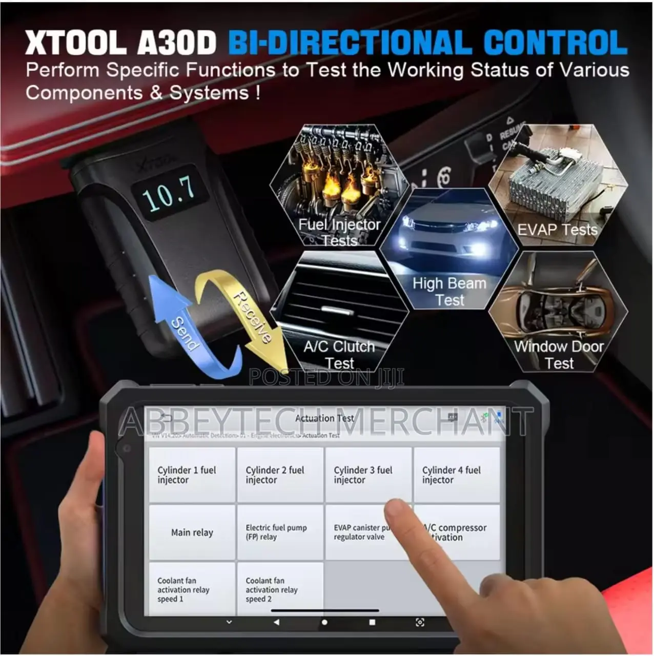 Xtool Anyscan A30d All System Car Scanner With 16 Resets