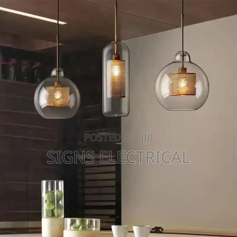 Loft Chiswick Glass Pendant Light Contemporary Lamp