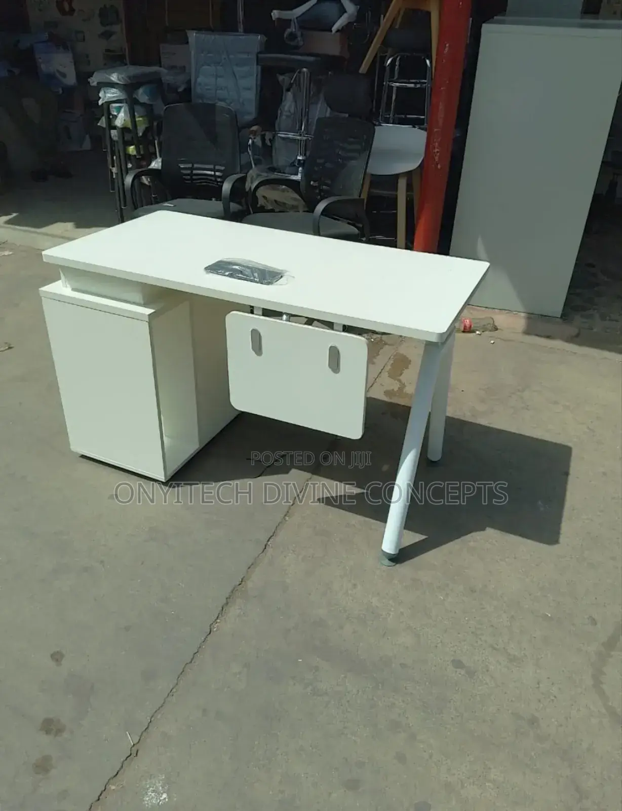 White Office Table