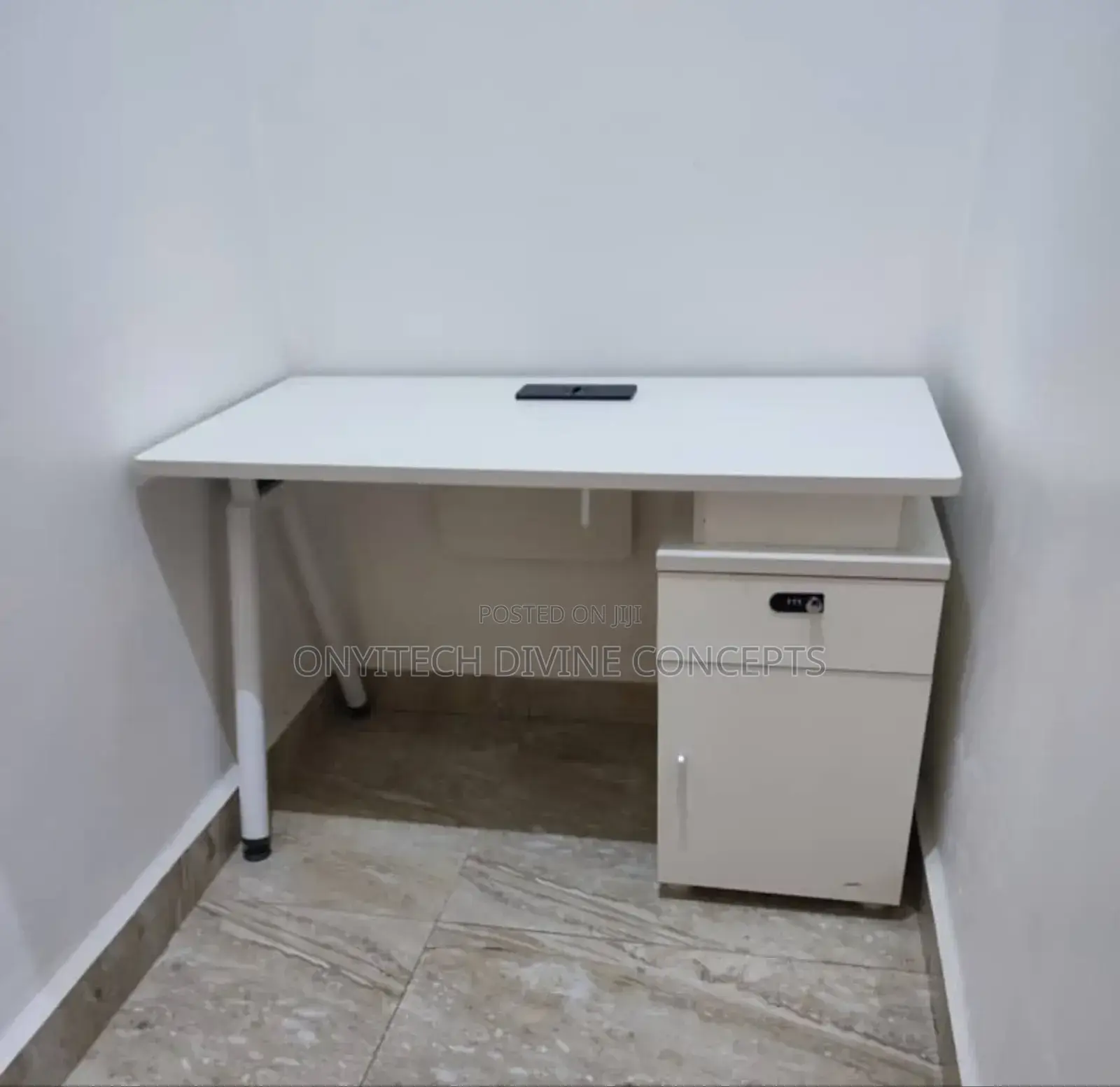 White Office Table