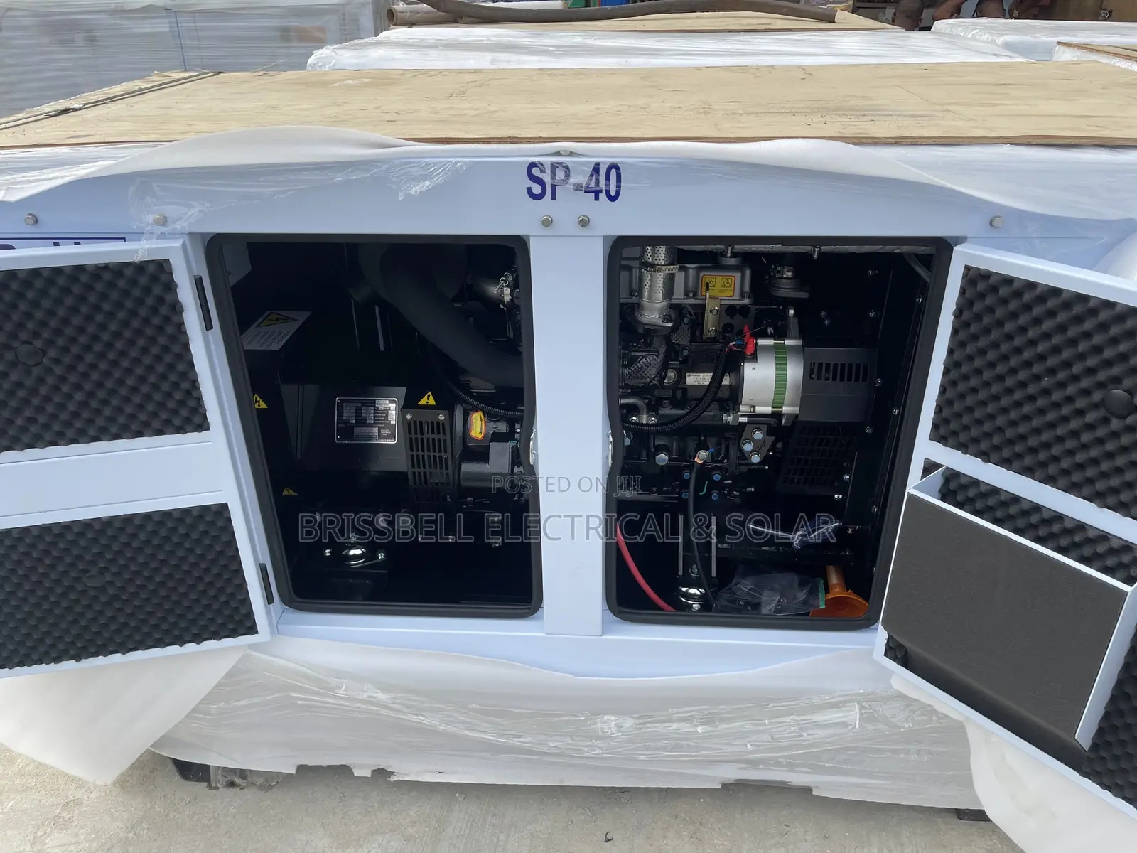 New Arrival Perkins Soundproof Diesel Generator 40kva