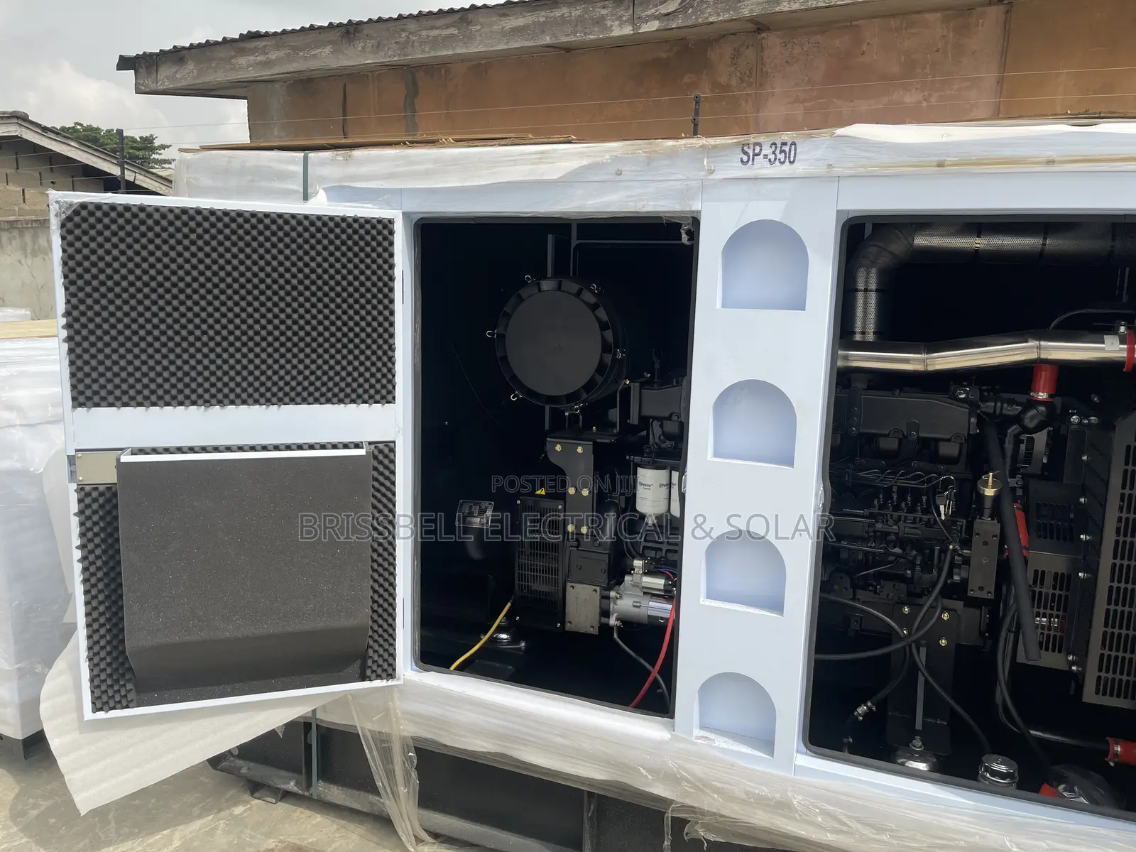 New Arrival Perkins Soundproof Diesel Generator 350kva