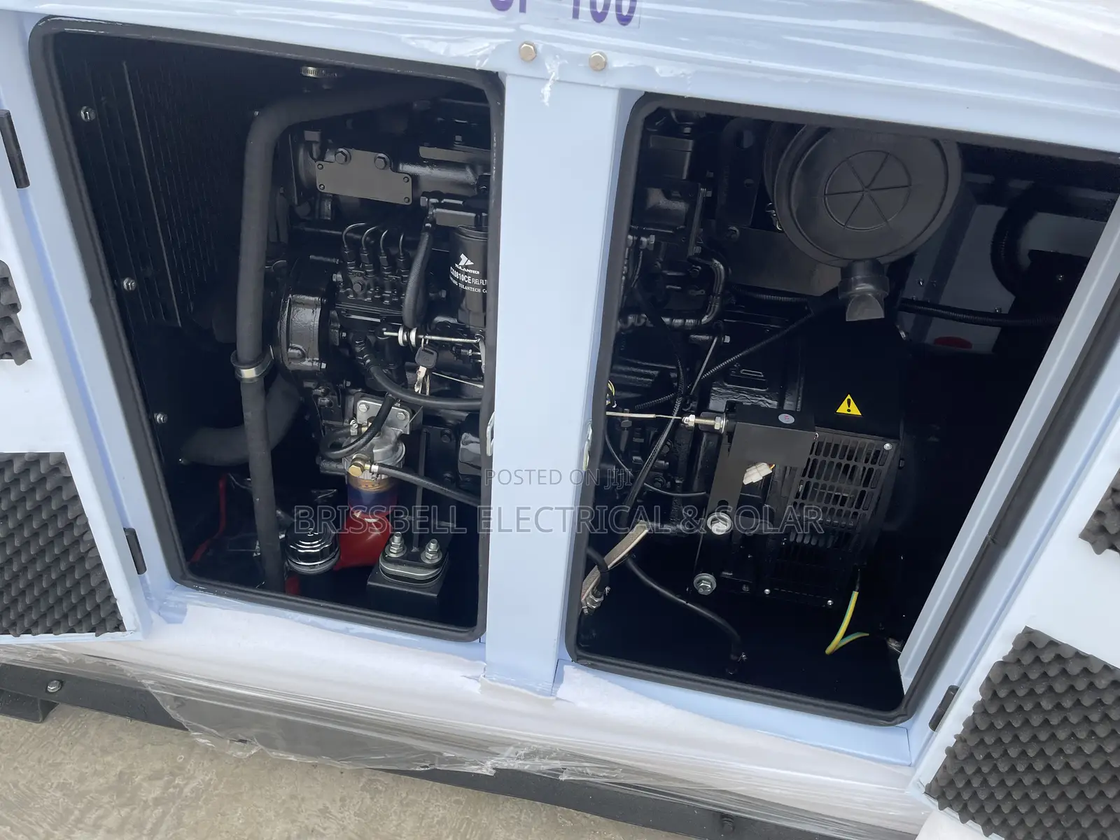 Elegant Perkins Soundproof Diesel Generator 100kva