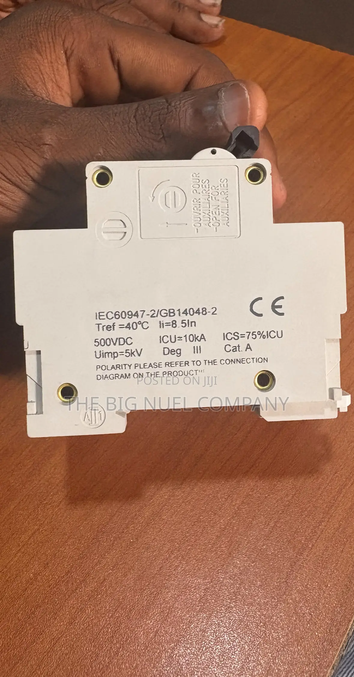 Schneider 2 Pole Dc Breaker Nc 120a