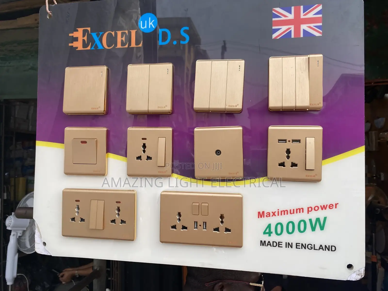 Socket and Switches