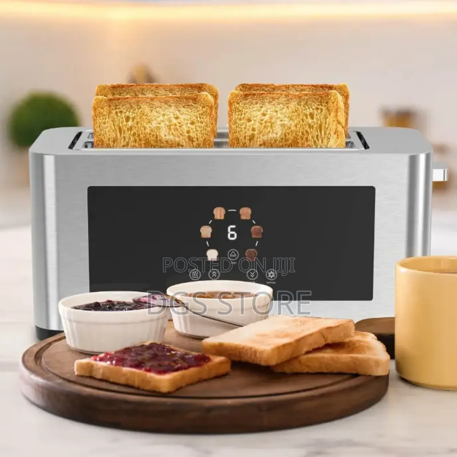 Green Lion Lfs002 4 Slice Bread Toaster