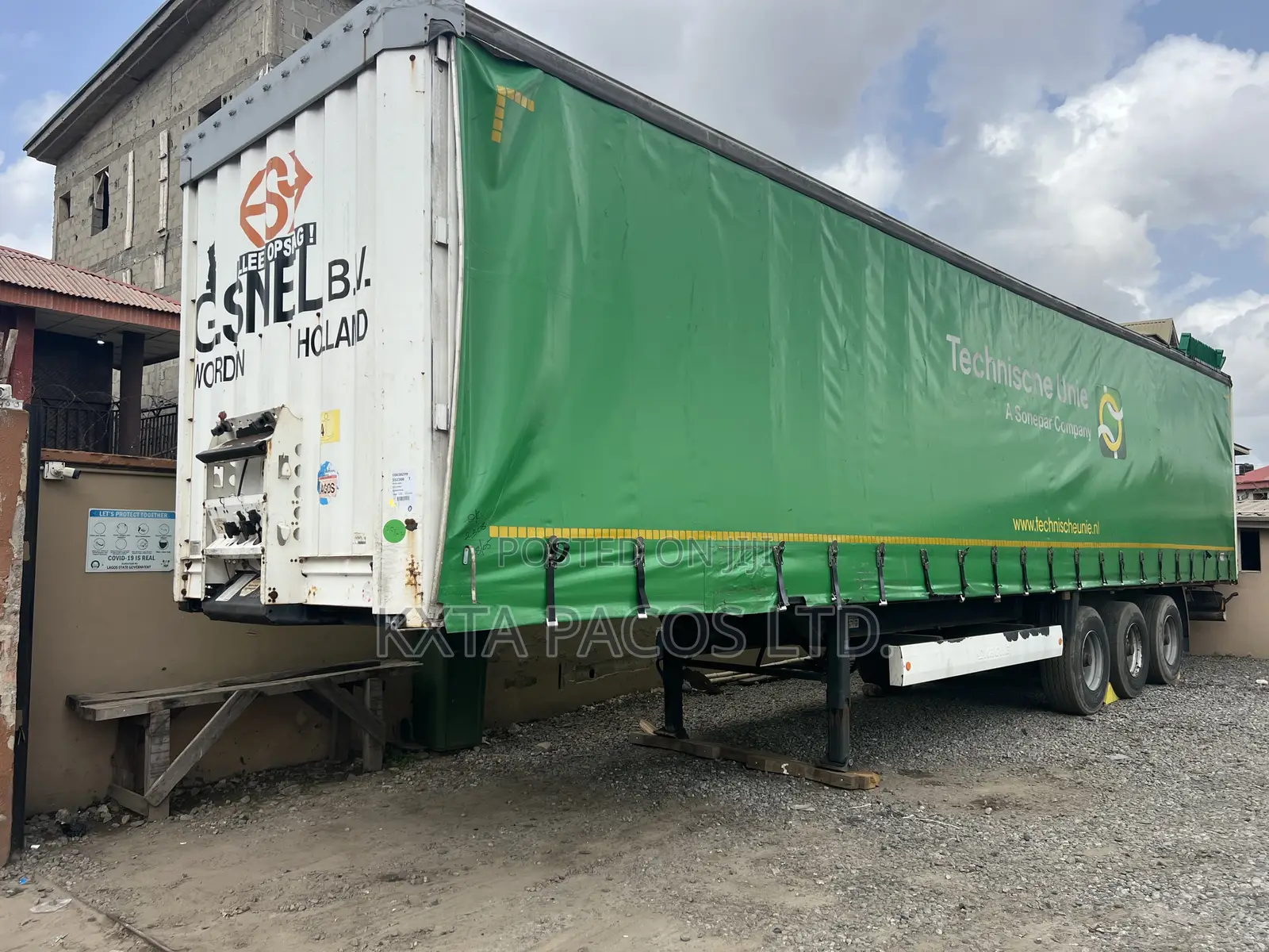 Trailer Flat Haulage Trailer