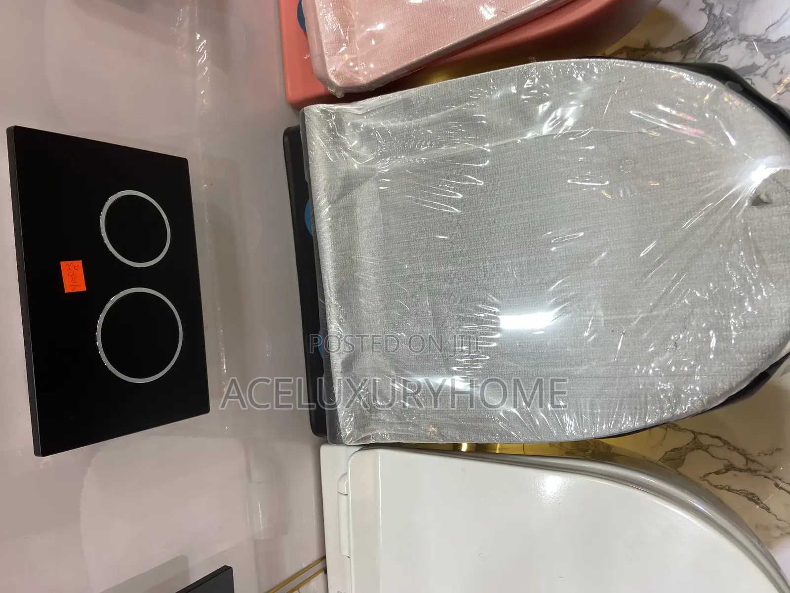 Wall Hung Water Closet Quality Black Concealed