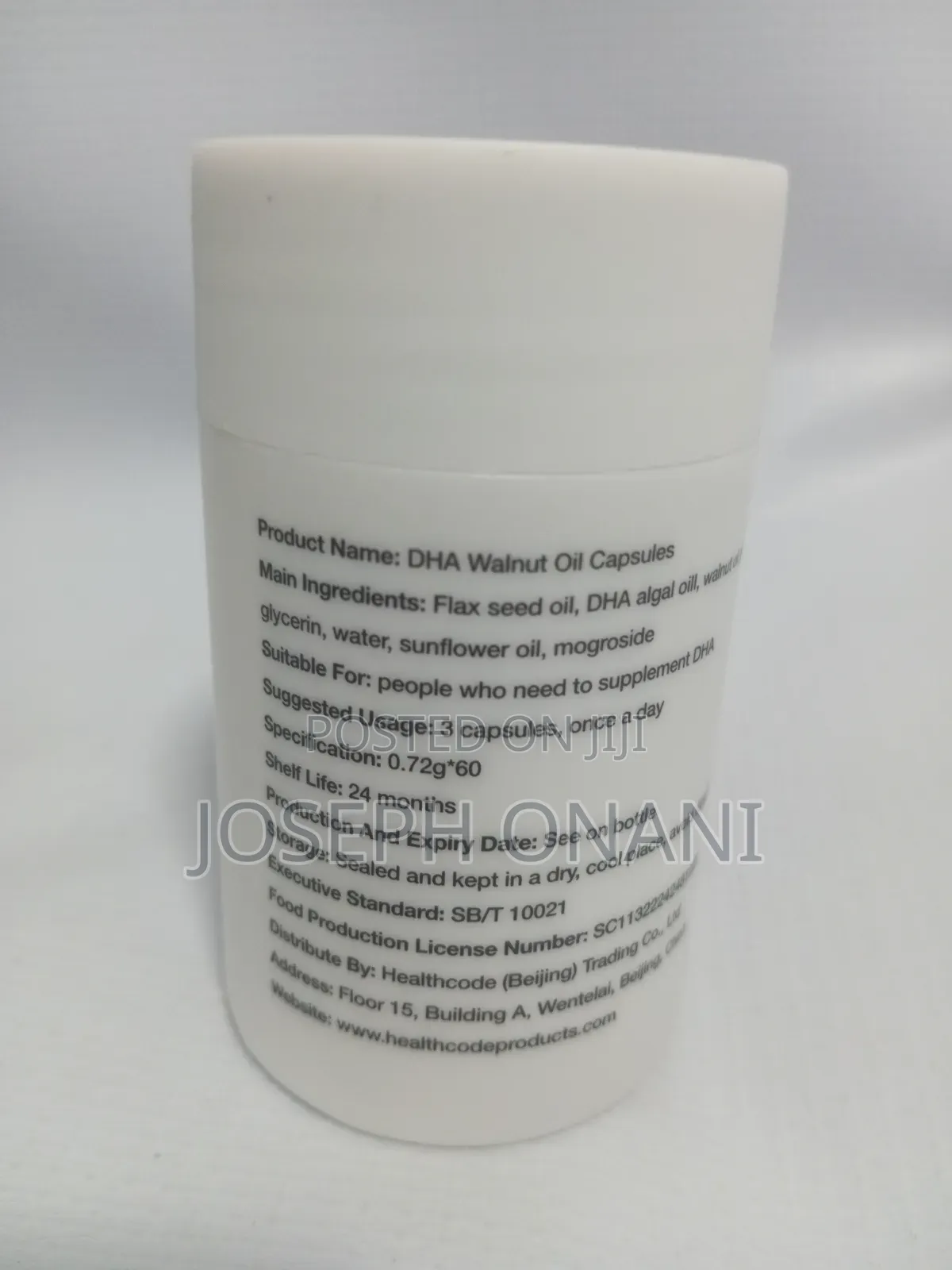 Dha Walnuts Oil Capsule for Fertility