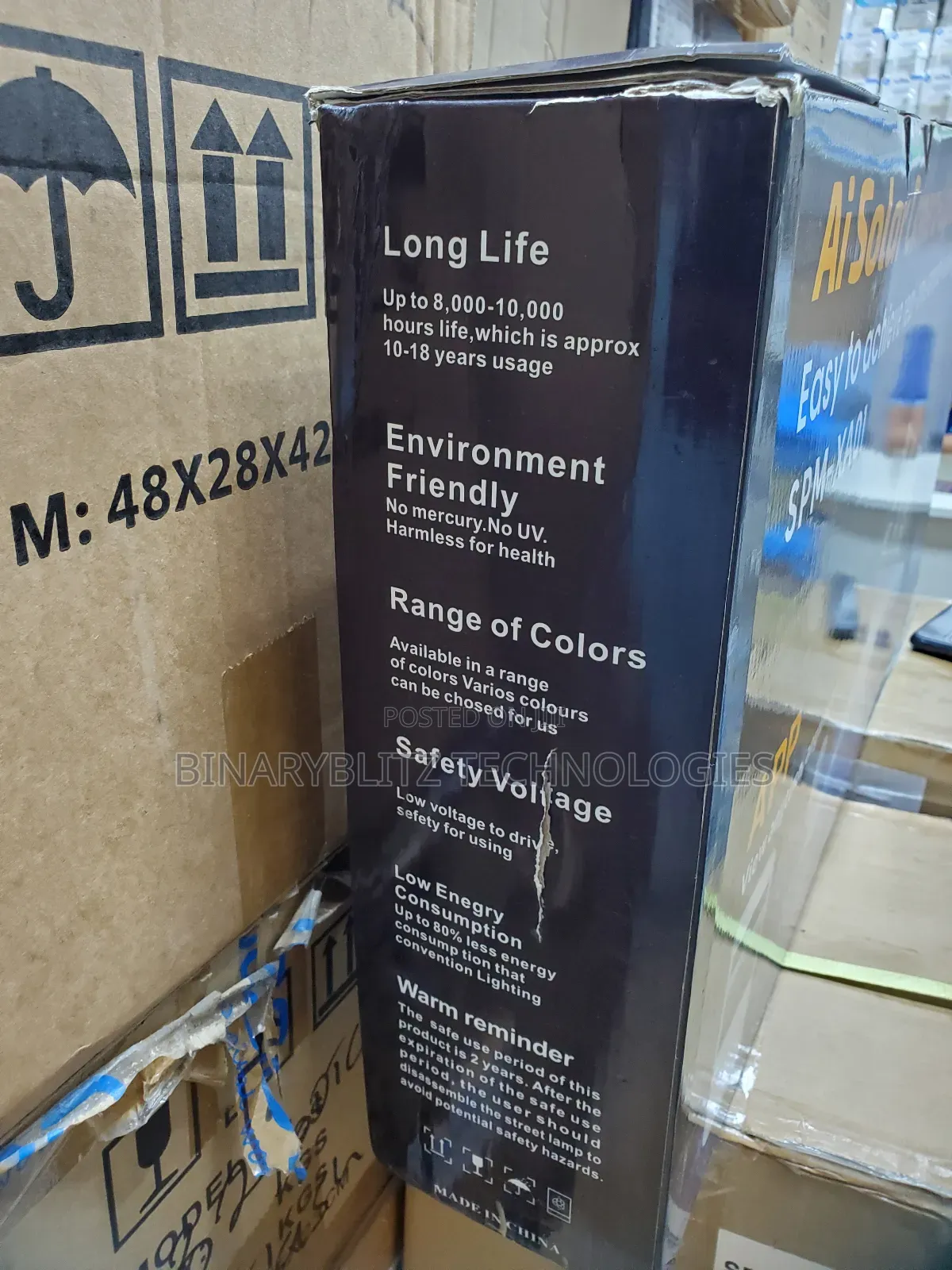 Ai Solar Street Light And Camera 450w