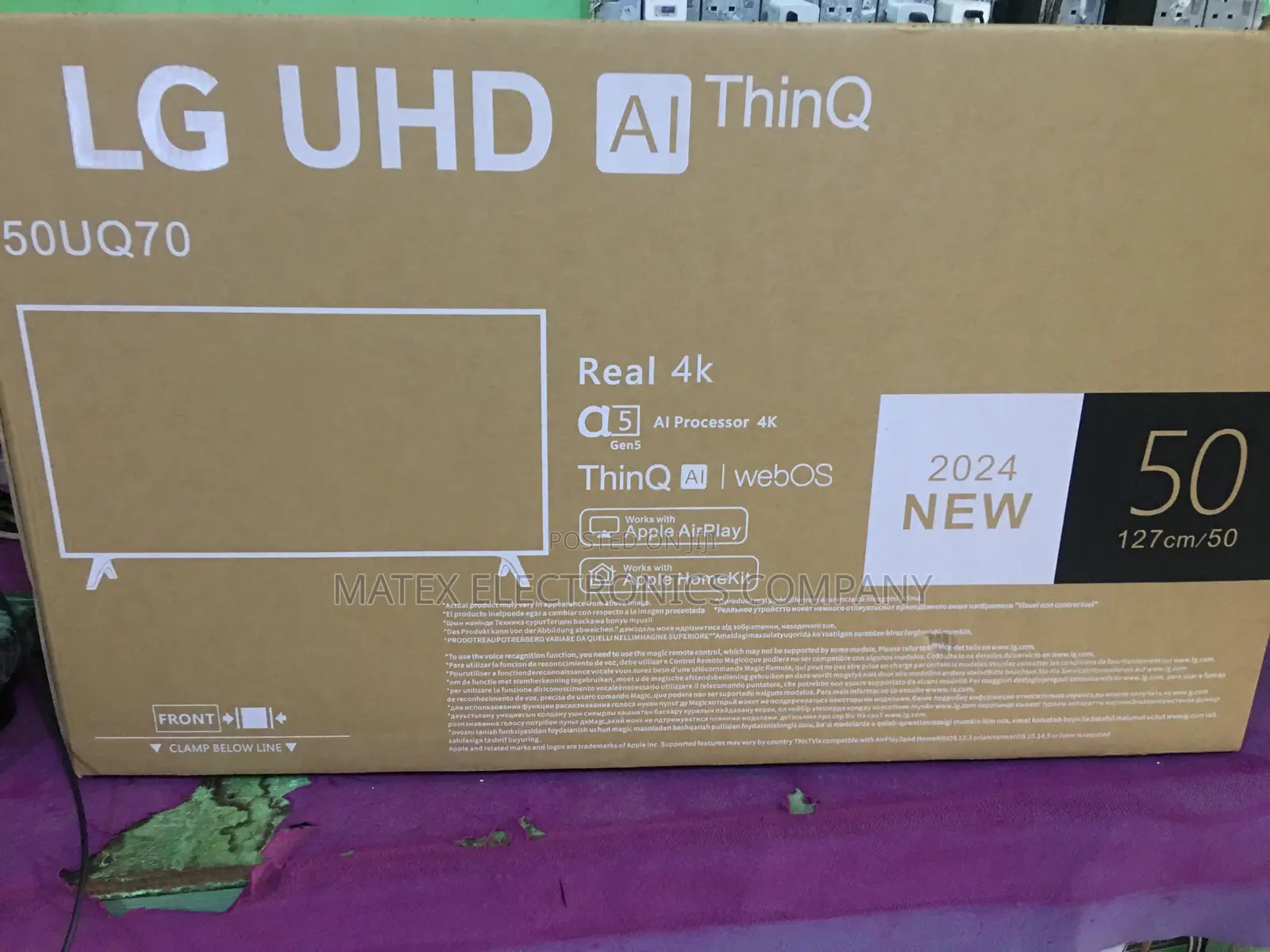 50 Inches Lg Television Smart Uhd