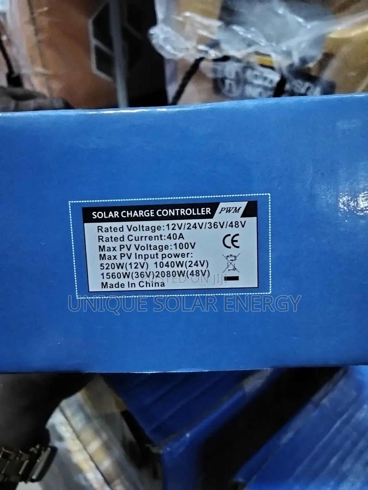 40ah Miv Energy PWM Charge Controller