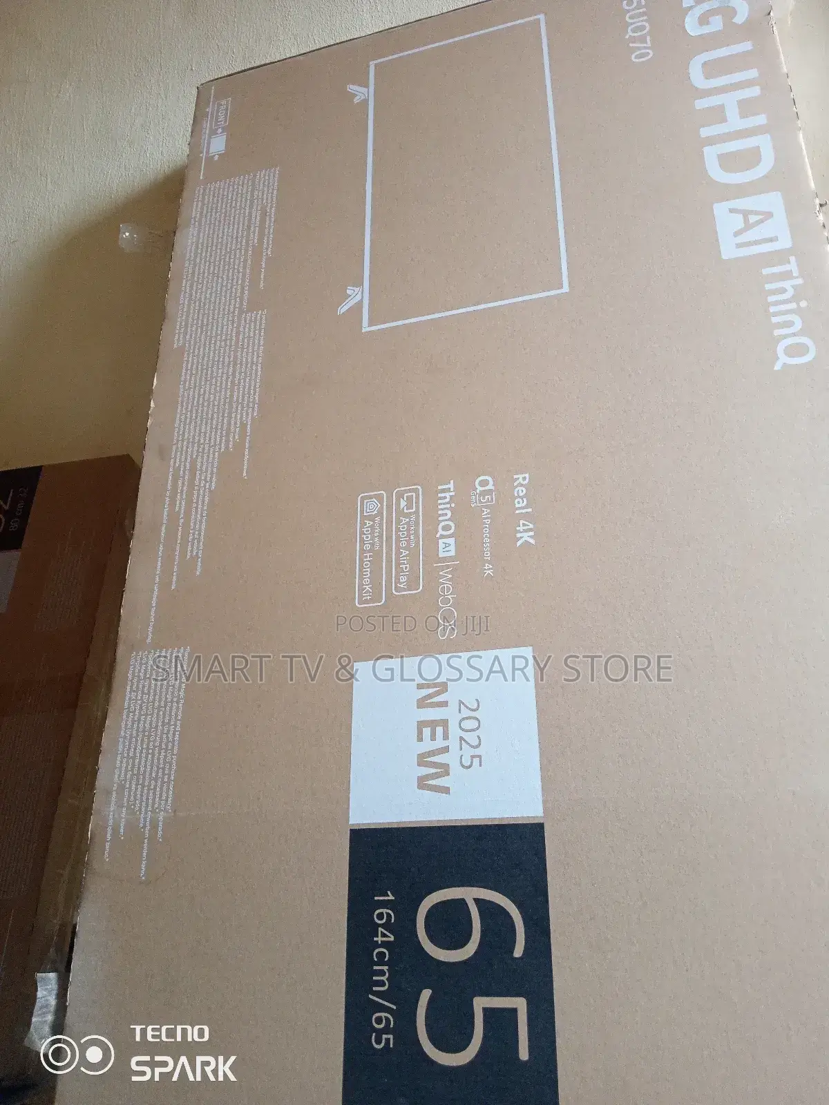 65 Inches Top Mega Television