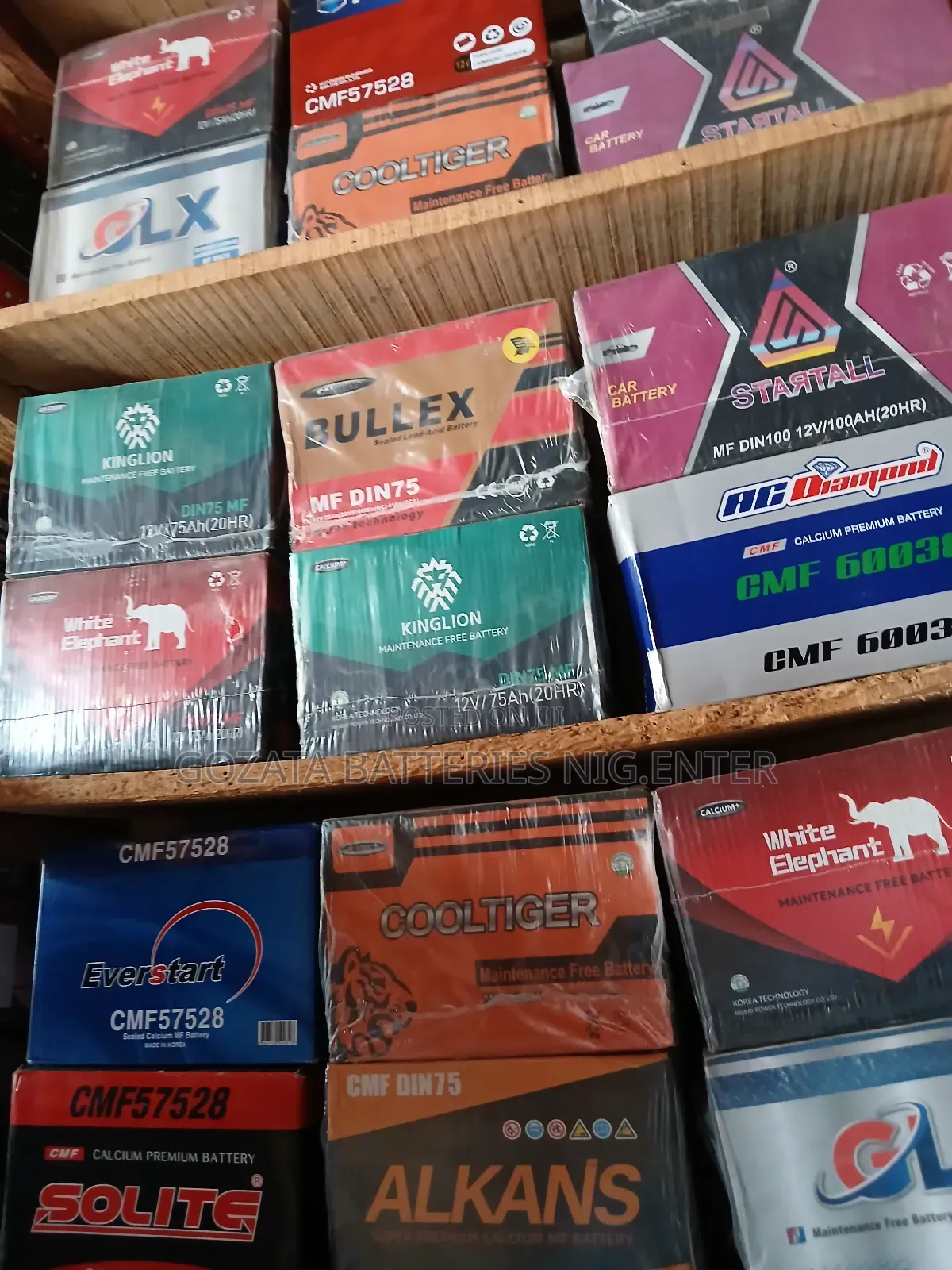 Original Car Battery 75ah Korea, 1year Warranty ♡