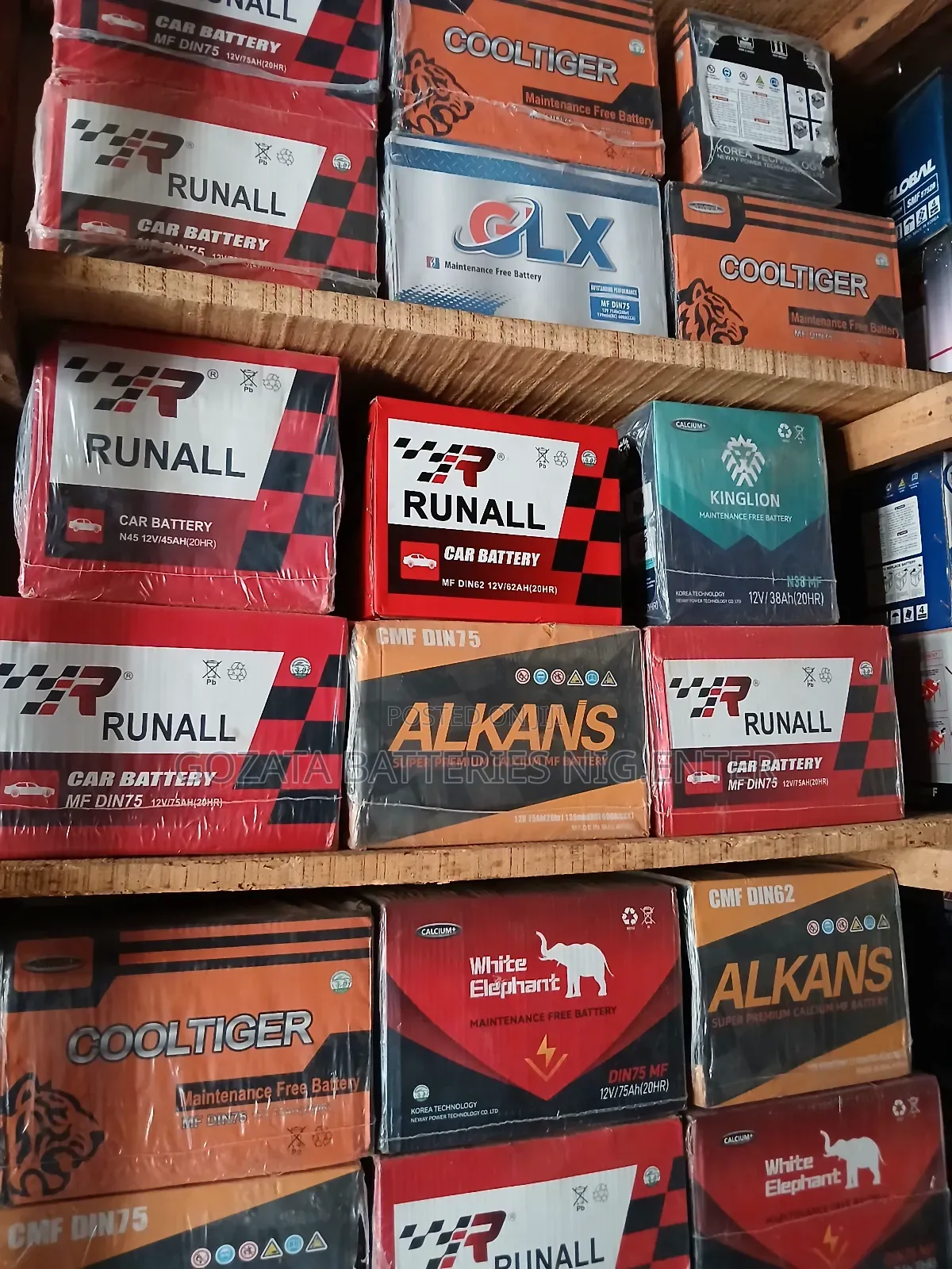 Original Car Battery 75ah Korea, 1year Warranty ♡