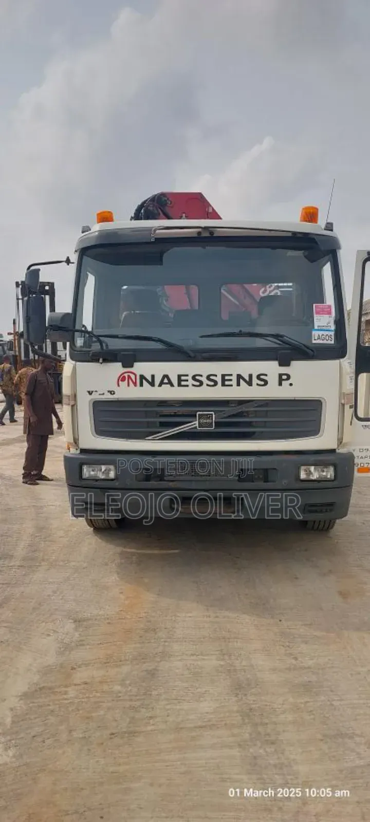 9-Ton Hiab for Rent in Lagos. Hire 9-Ton Hiab in Lagos