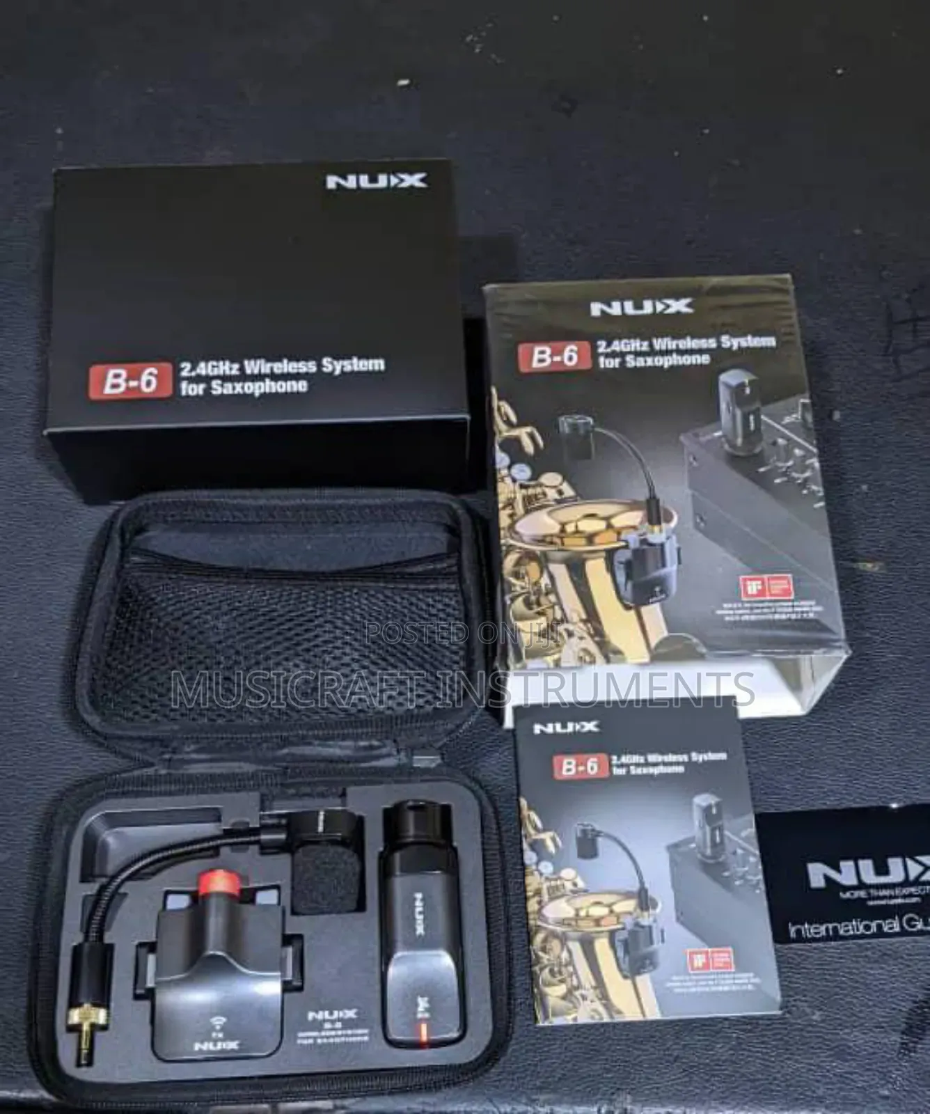 Nux B-6 Saxophone Microphone