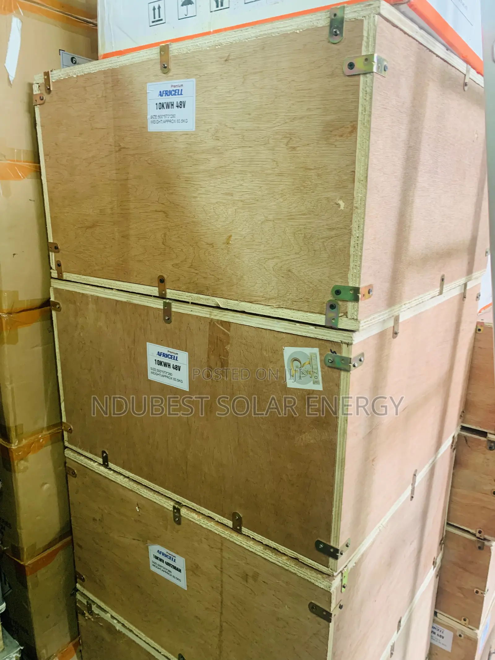 10kwh 48v Africell Lithium Ion Batteries