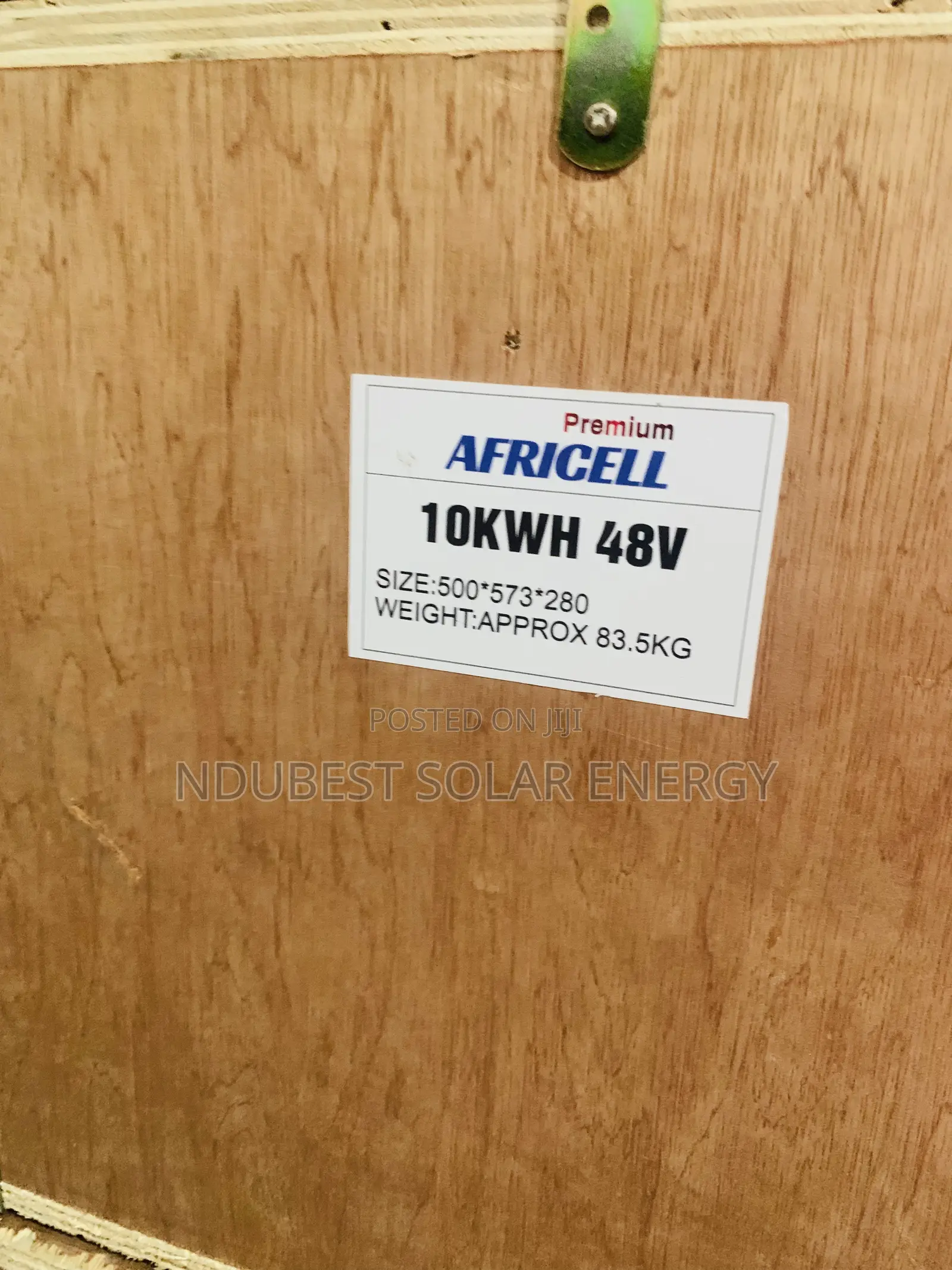 10kwh 48v Africell Lithium Ion Batteries