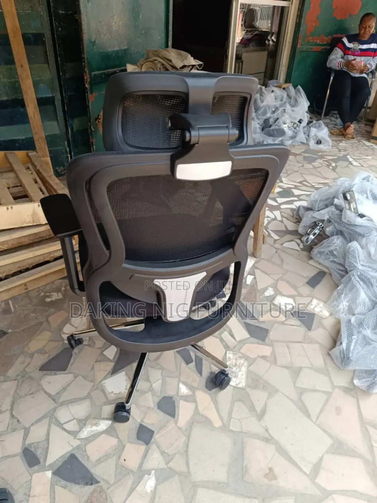 Lumber Support Office Chair