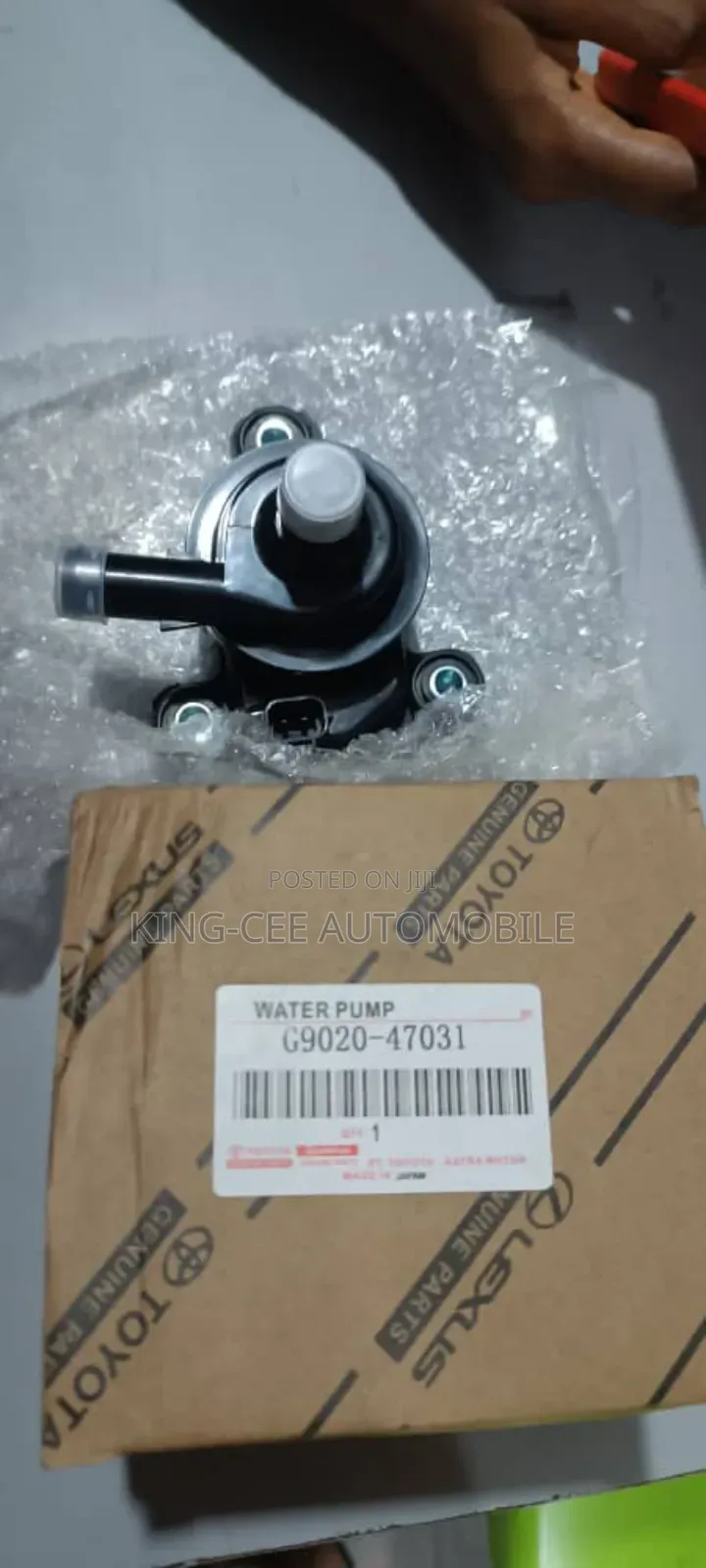 Electric Inverter Water Pump Prius