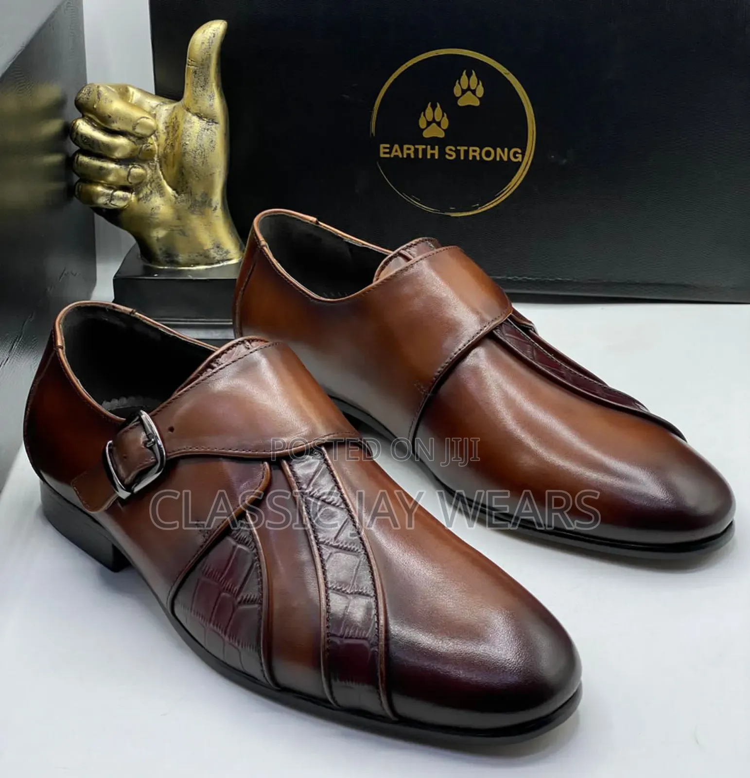 Brown Belt Quality Classic Shoe in Sizes