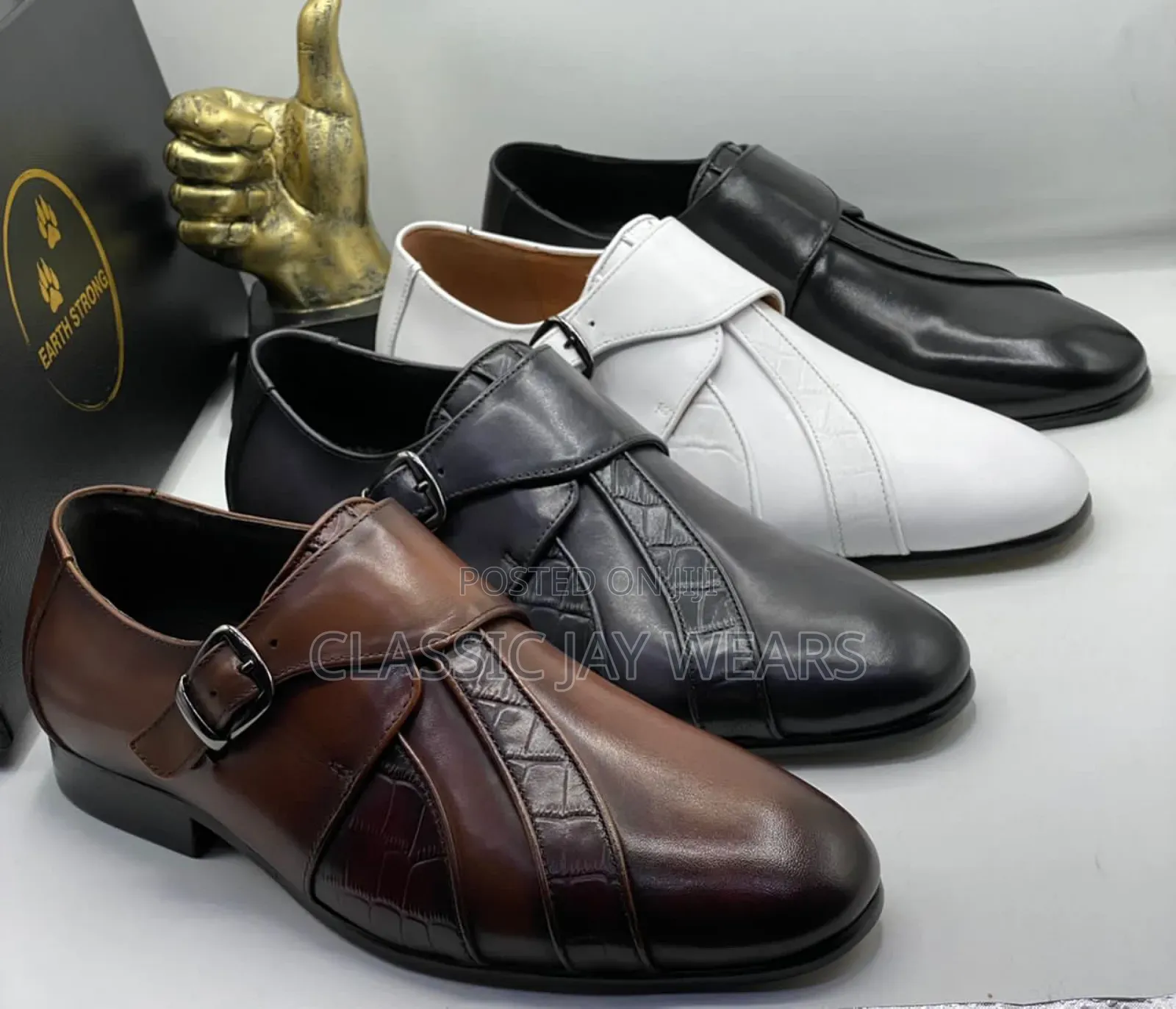 Brown Belt Quality Classic Shoe in Sizes