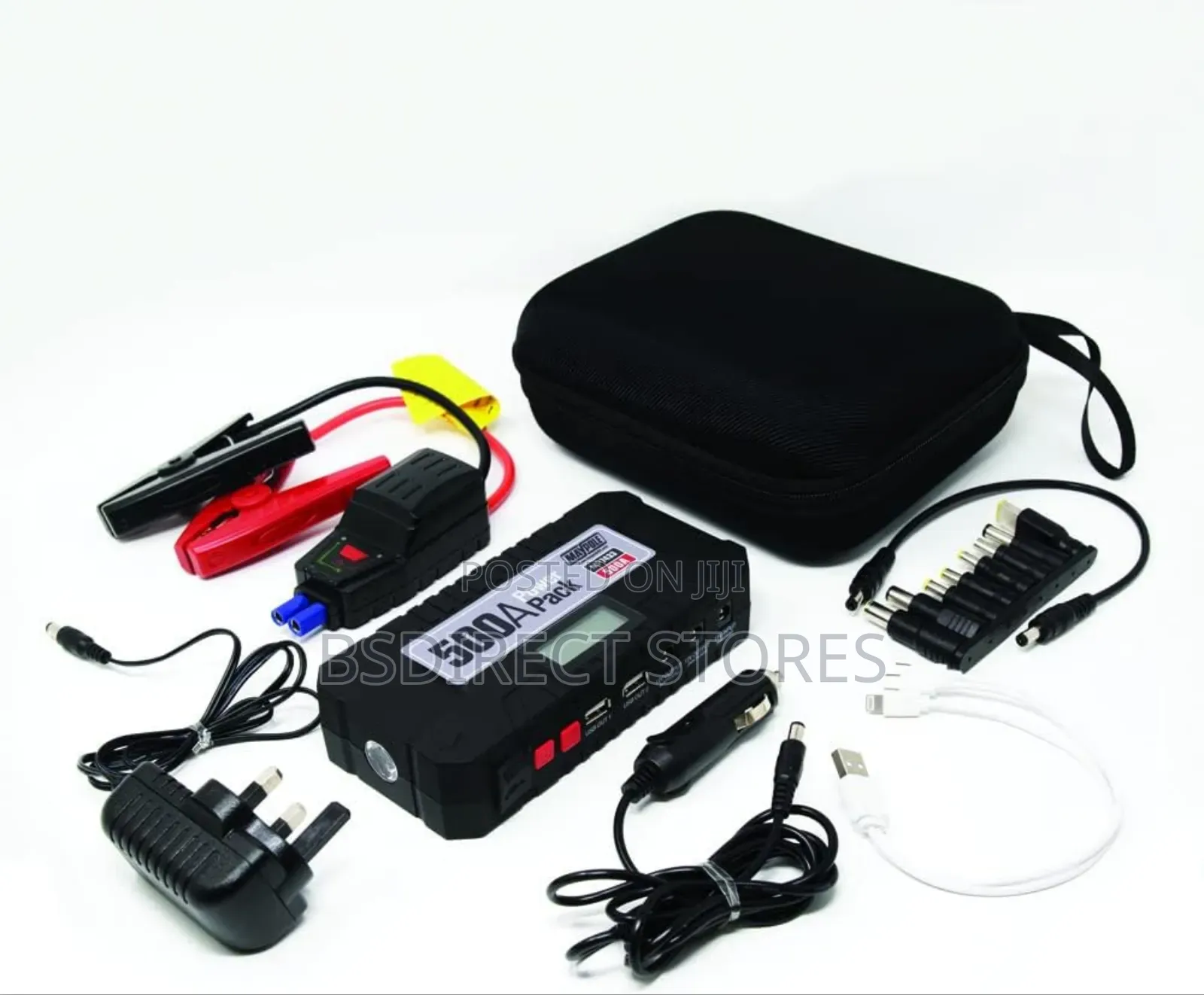 Maypole 500 A Lithium Ion Jump Starter Petrol 6 L Diesel 5 L