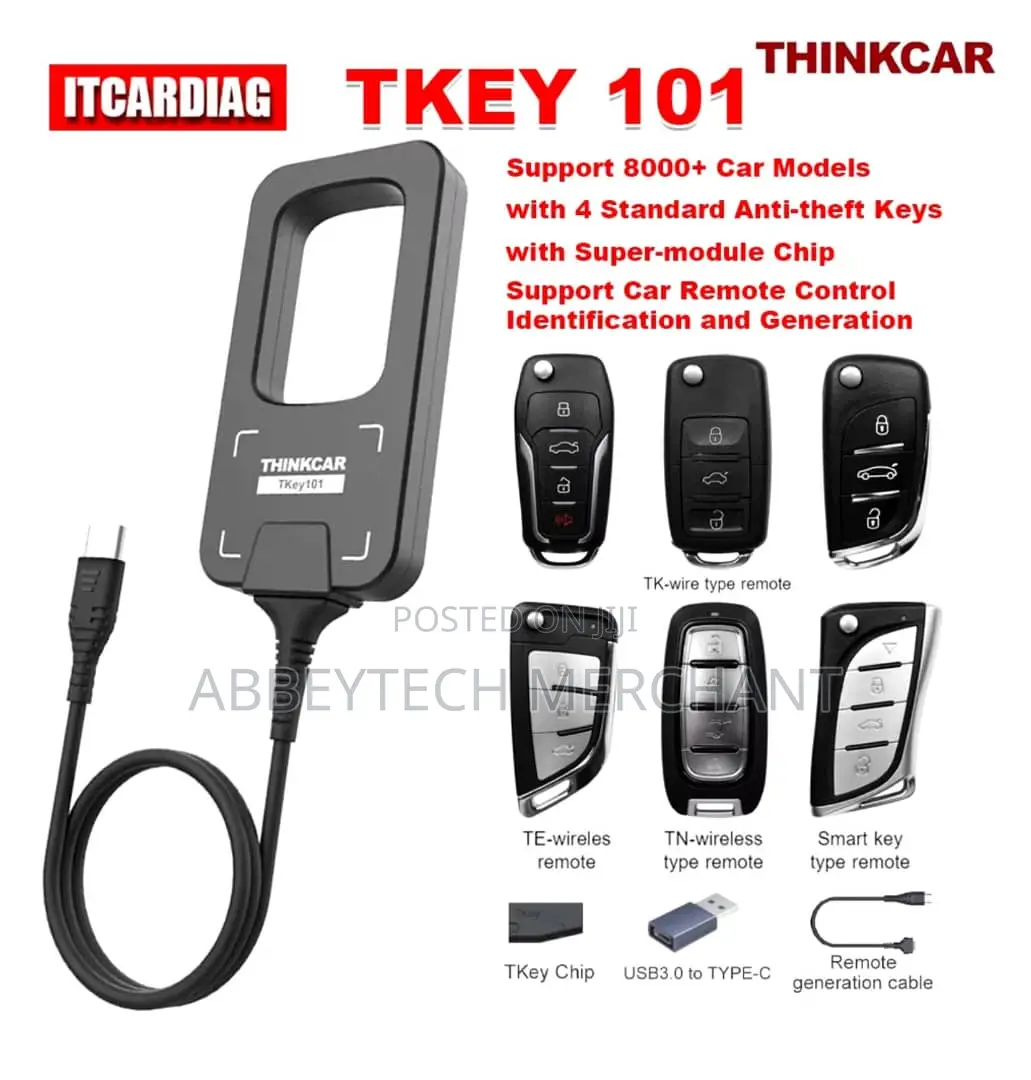 Thinkcar Thinkcarr Tkey 101 Auto Key Programmer Tkey101