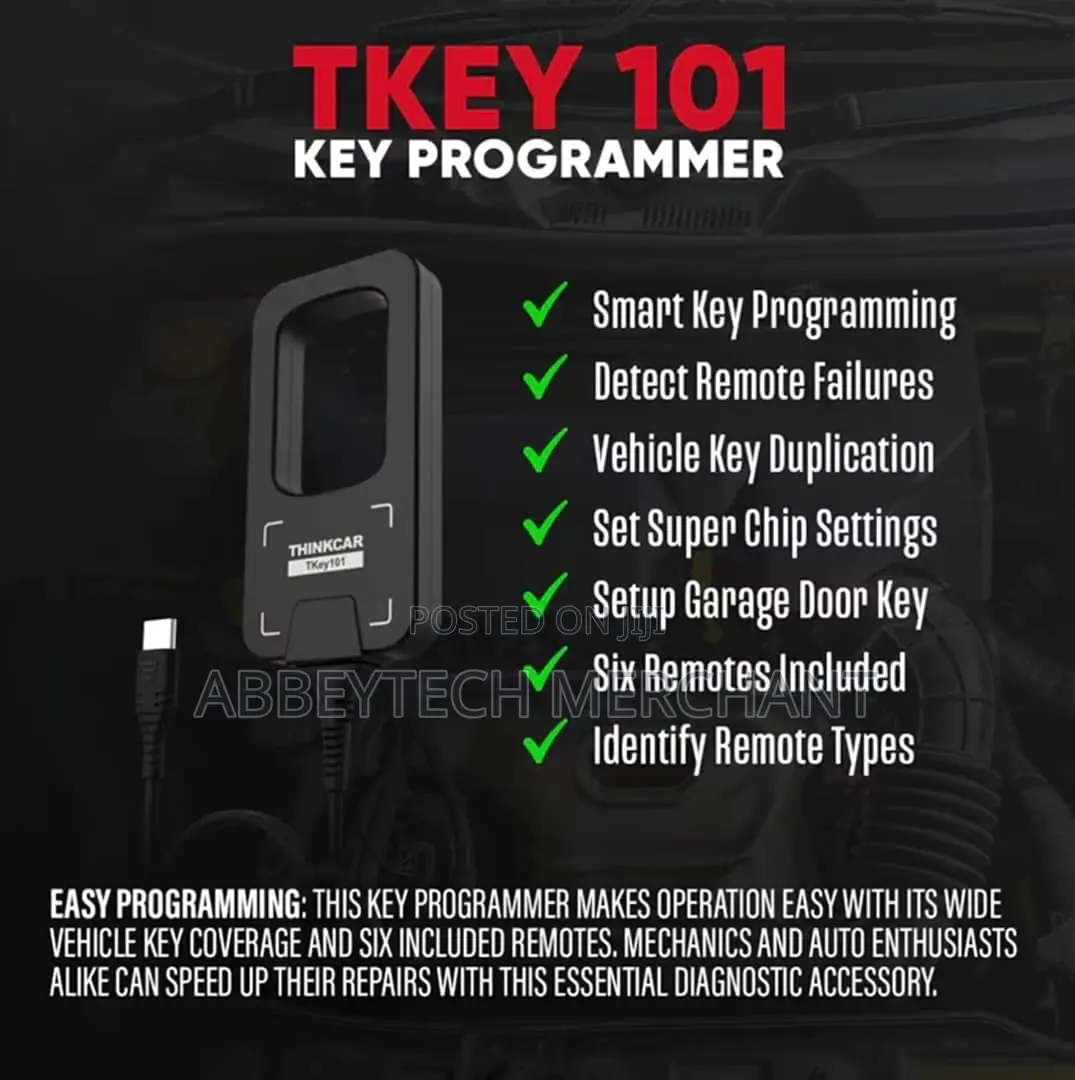Thinkcar Thinkcarr Tkey 101 Auto Key Programmer Tkey101