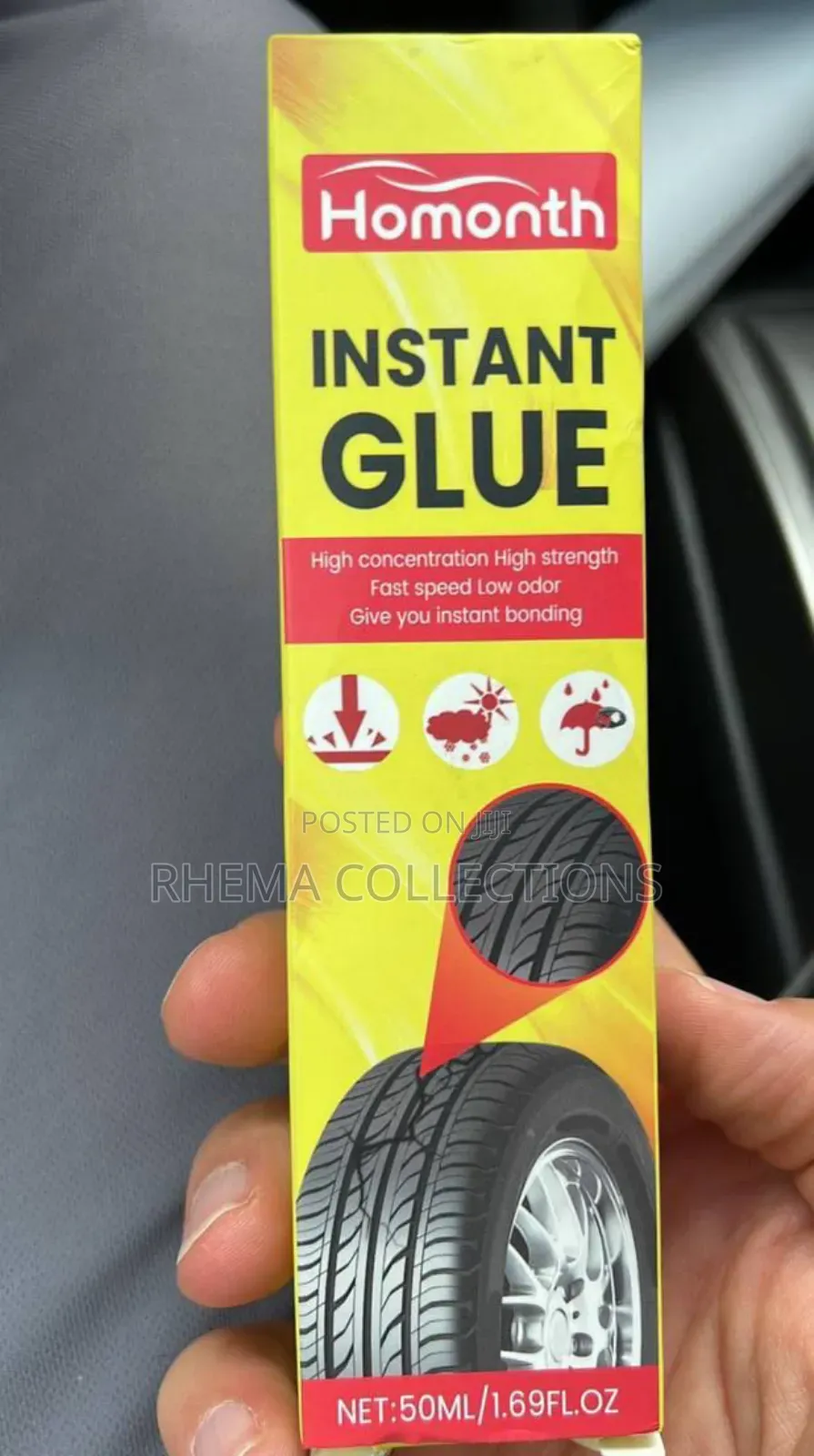 Homonth Multipurpose Instant Top Bond Repair Glue •