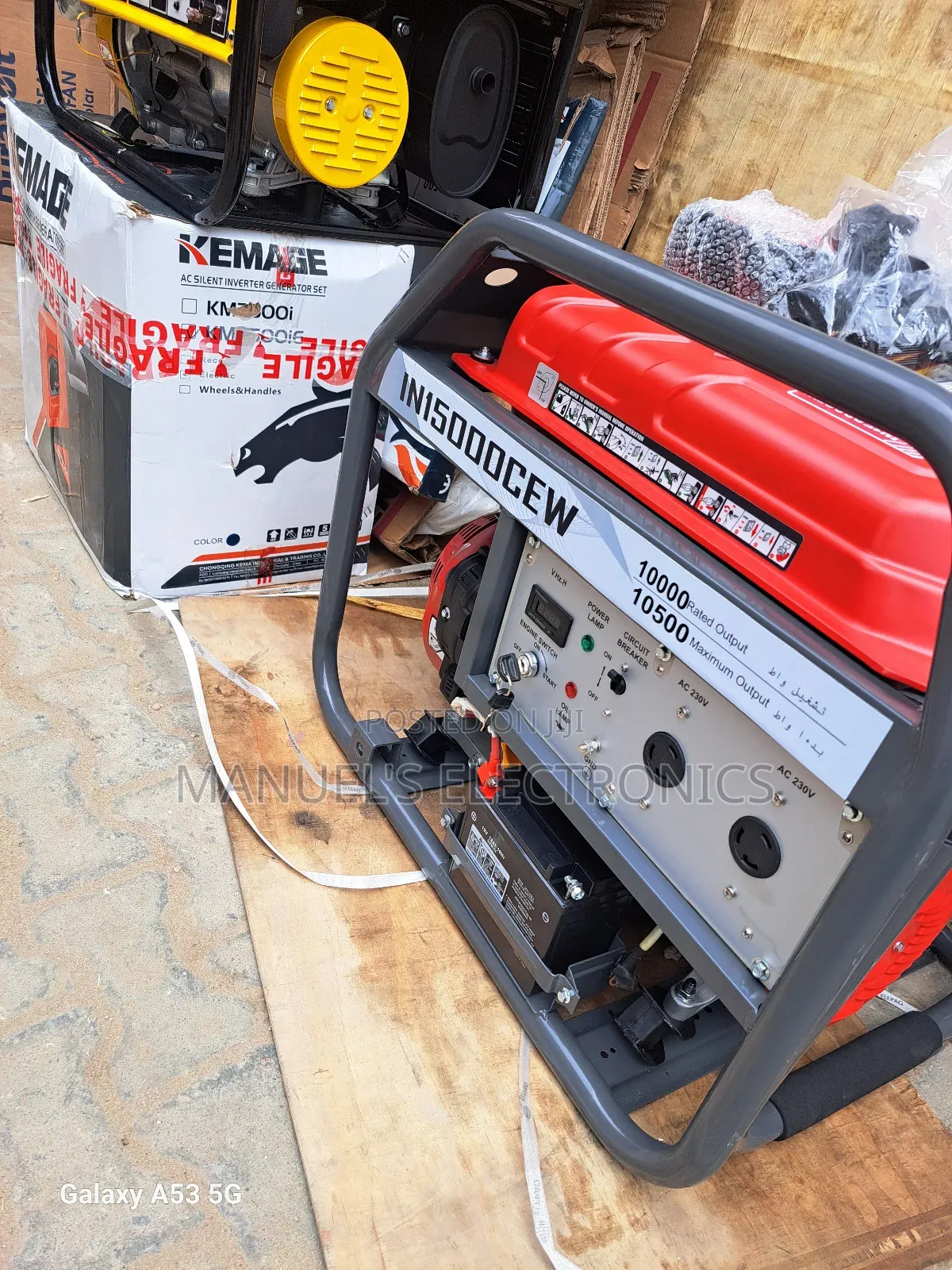 Brand New Ipower Petrol Generator 10.5kva 100% Copper Coil