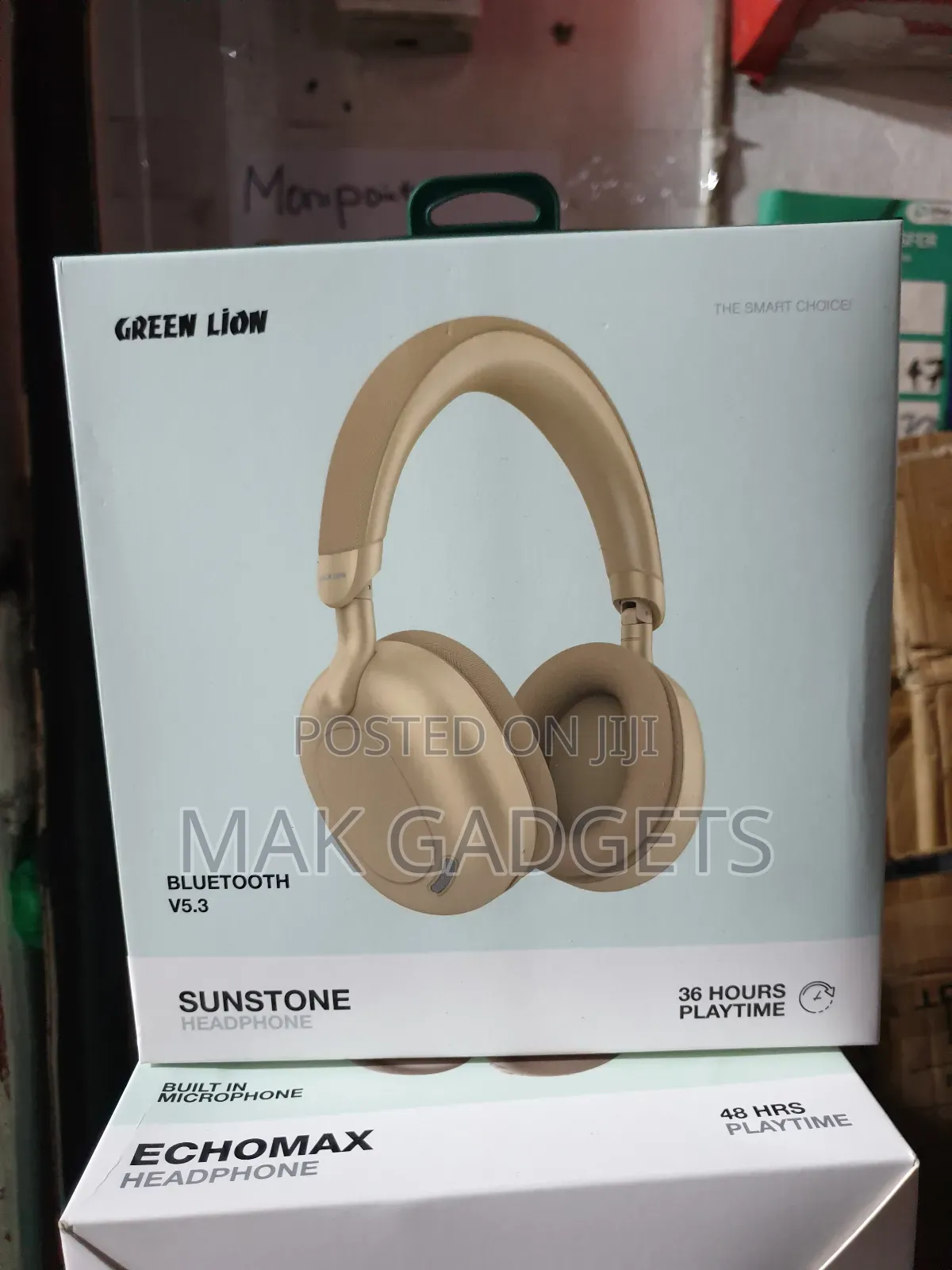 Greenlion Sunstone Anc Super Bass Stereo Wireless Headphone