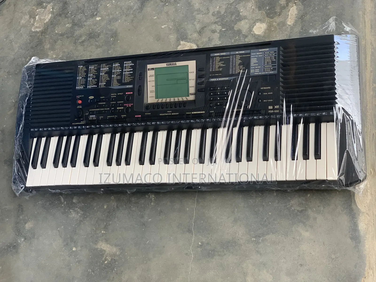 Psr530 - 5-Octave Durable Yamaha Keyboard
