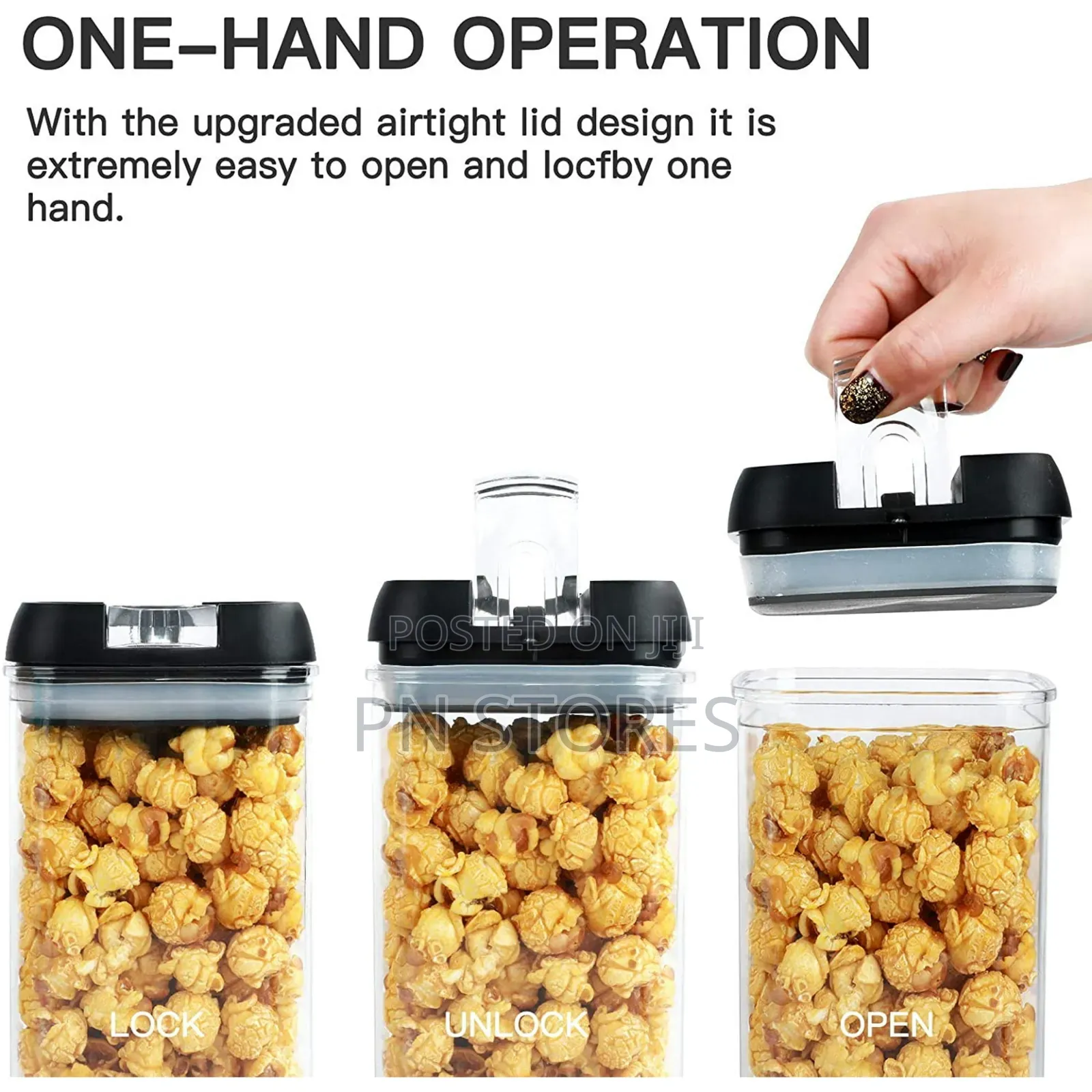 Plastic Airtight Tank Moisture-Proof Food Storage Container