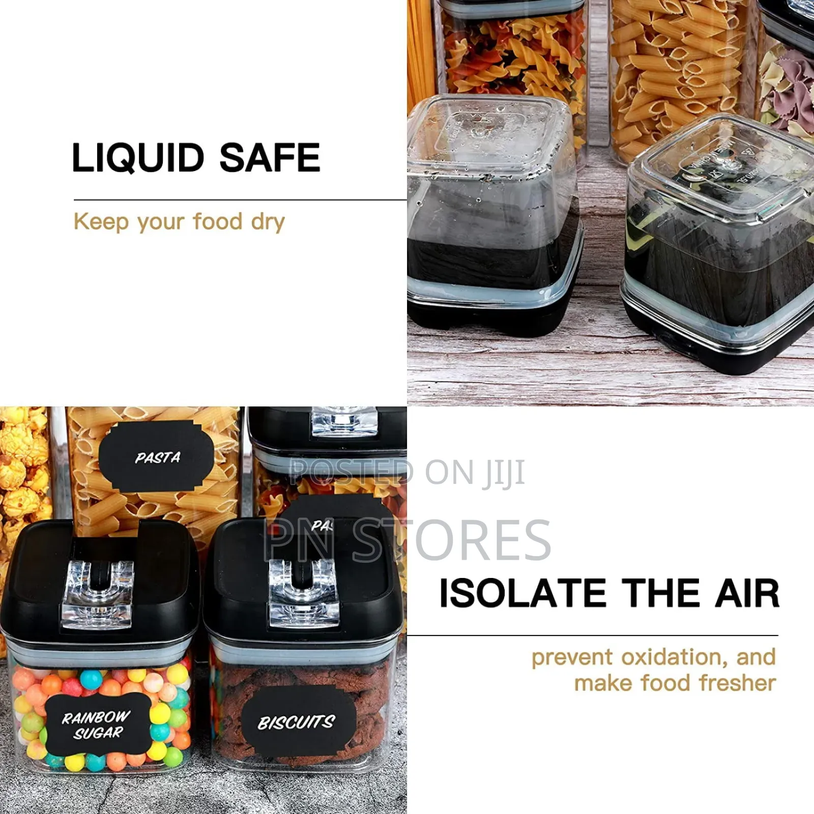 Plastic Airtight Tank Moisture-Proof Food Storage Container