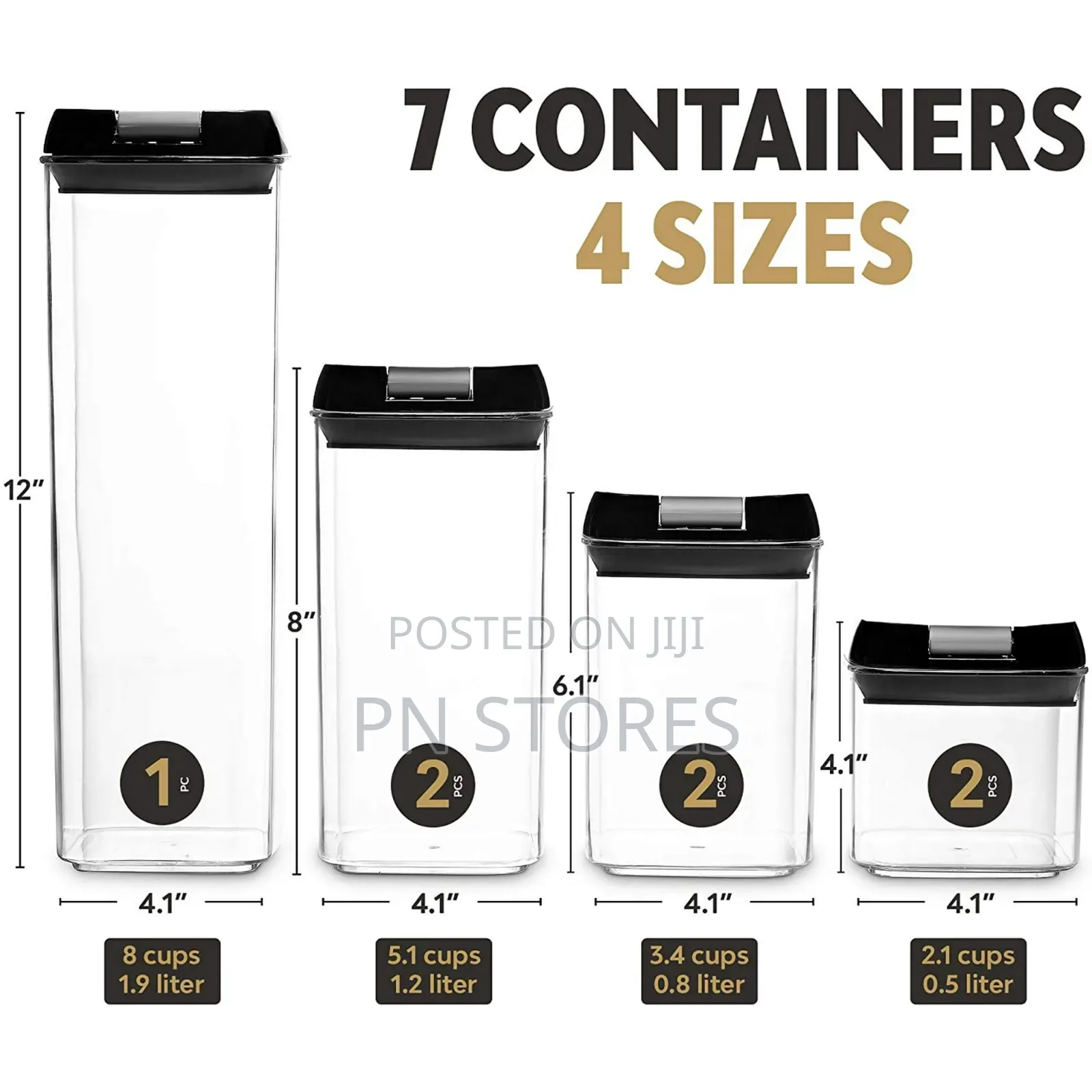 Plastic Airtight Tank Moisture-Proof Food Storage Container