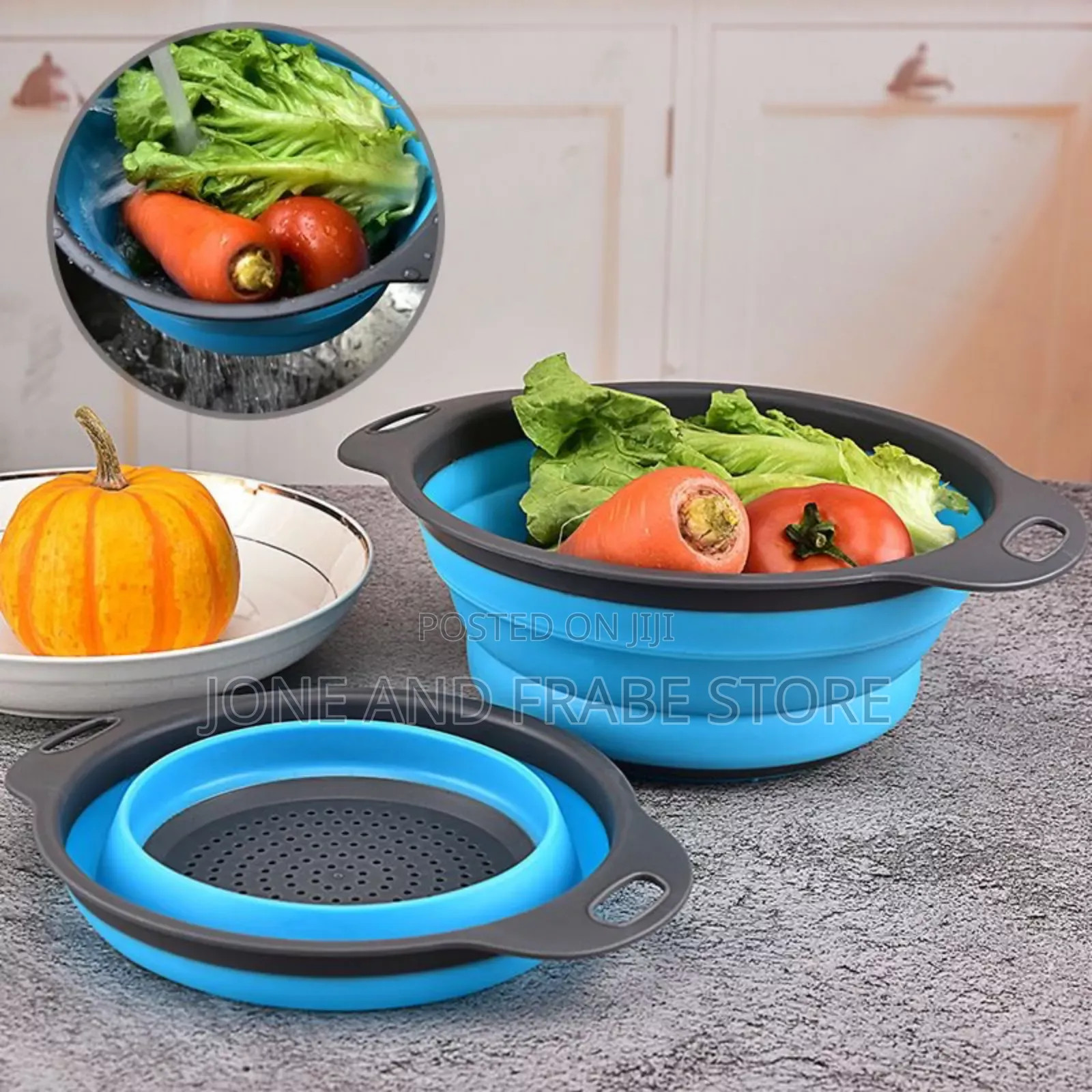 Silicone Collapsible Sieve - 8cm Size