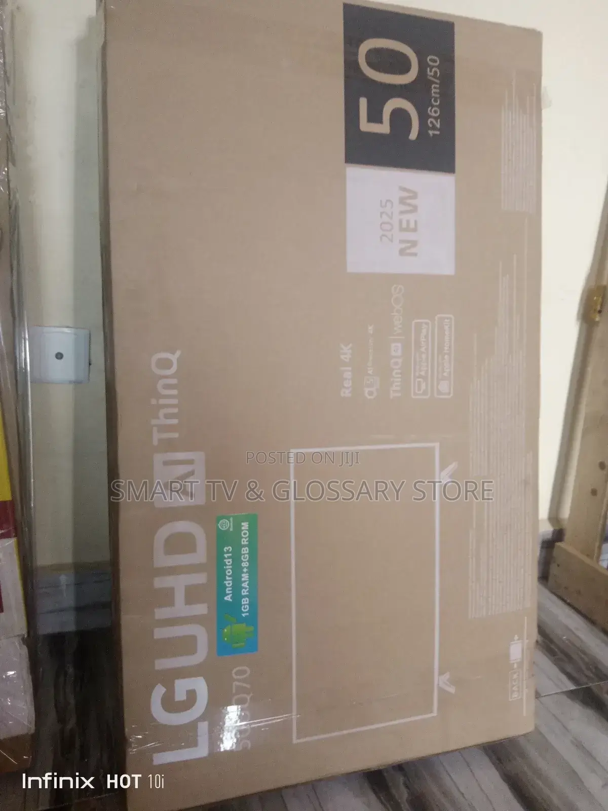 50 Inches With Apple Kit Clamp*