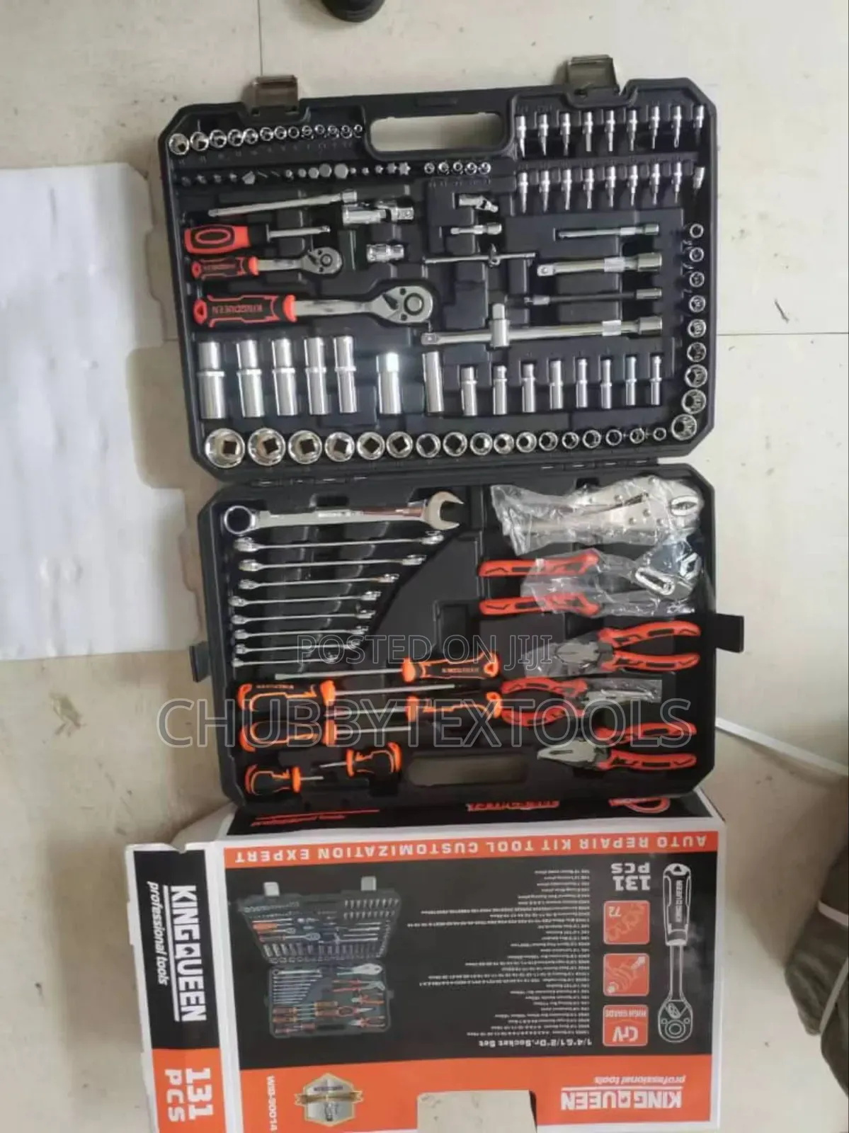 Socket With Tools Box 131pcs