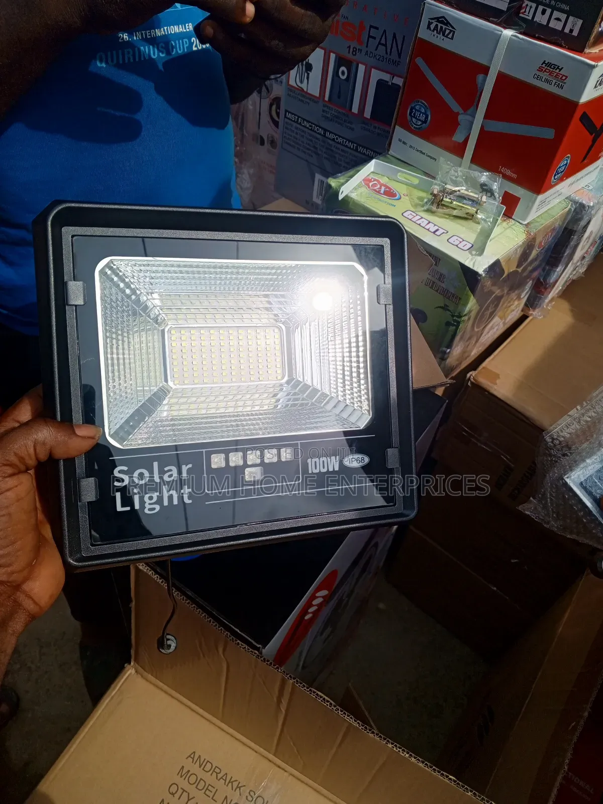 Andrakk Solar Private Street Lamp Without Electrical