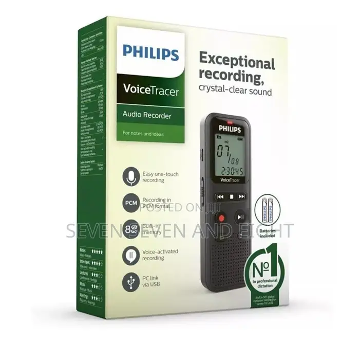 Philips Audio Recorder for Students and Journalists