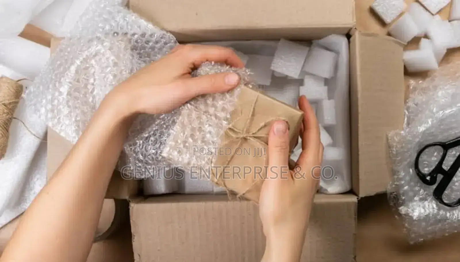 Transparent Bubble Wrap for Delivery Package. In Wholesales