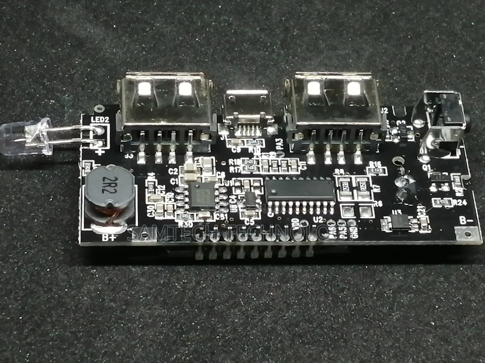 Power Bank 18650 Battery Charging Module With Display