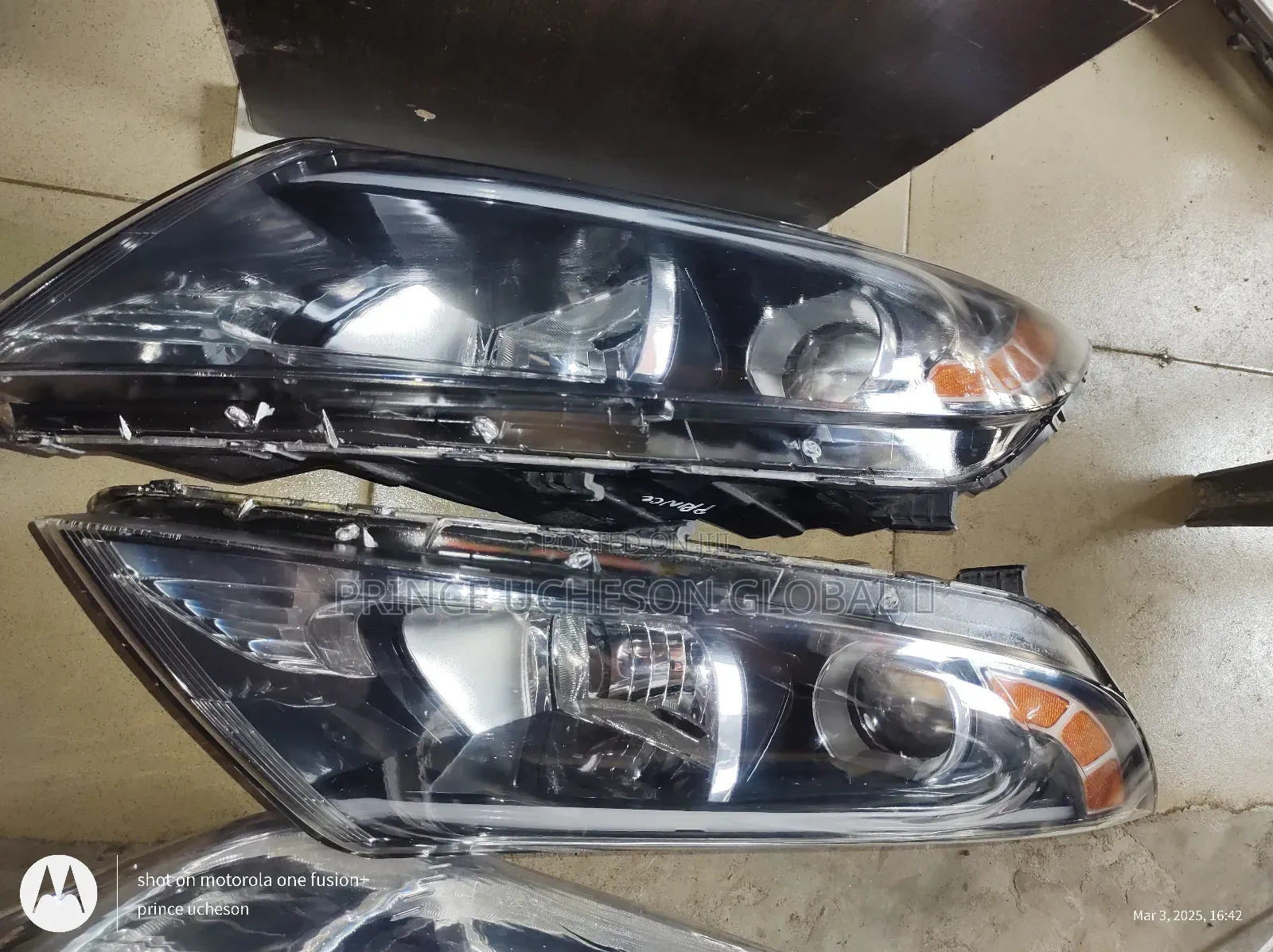 Kia Optima 2014 Set Headlamp Tokunbo