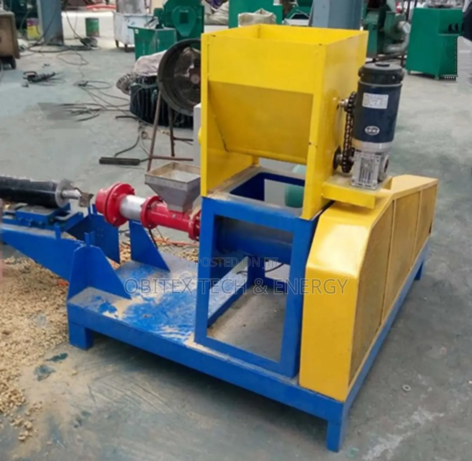 Floating Fish Feed Extruder– Pellet Making Machine 150kg/H