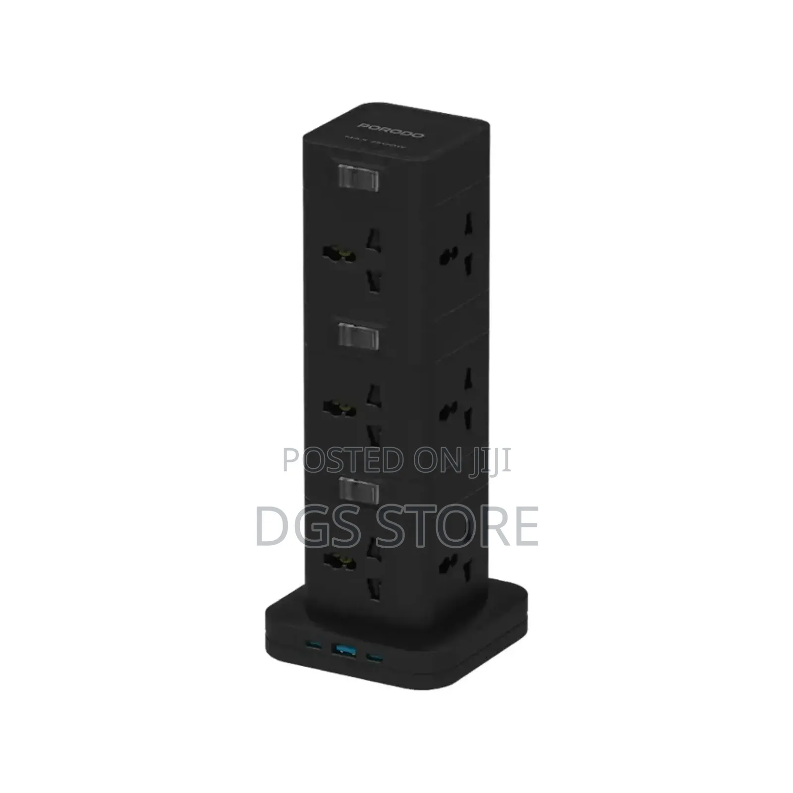 Porodo Fwc042 Three Storey Pd 20w 12 Ac Power Hub