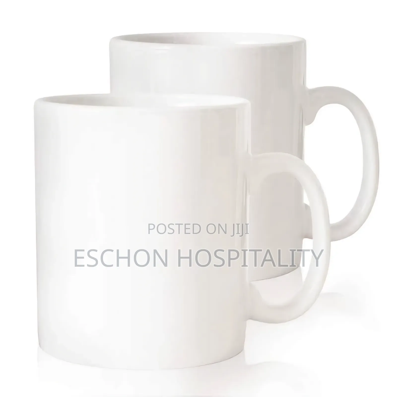 Jumbo White Mugs / Big Size Coffee Tea Mugs