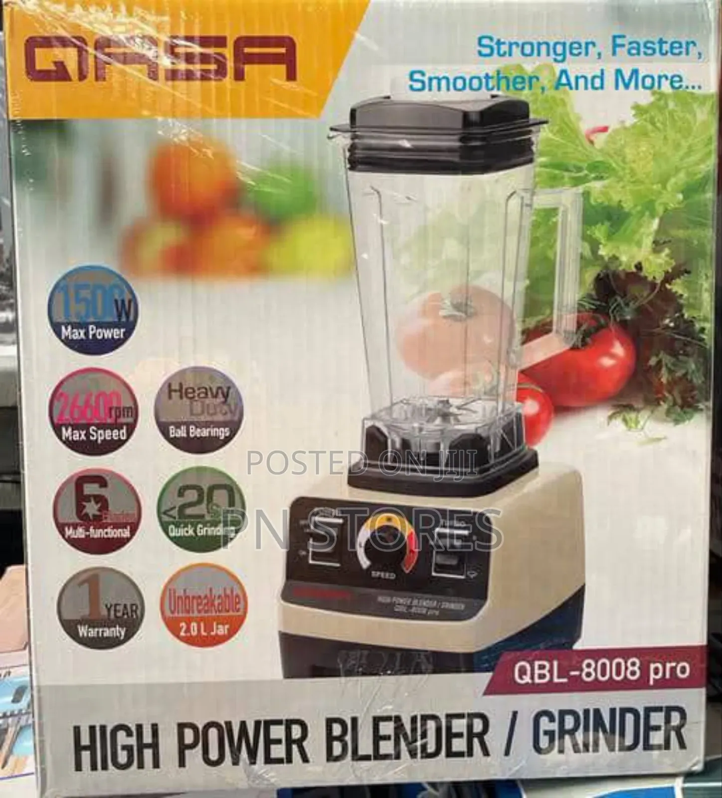 Qasa High Power Blender Grinder QBL-8008pro