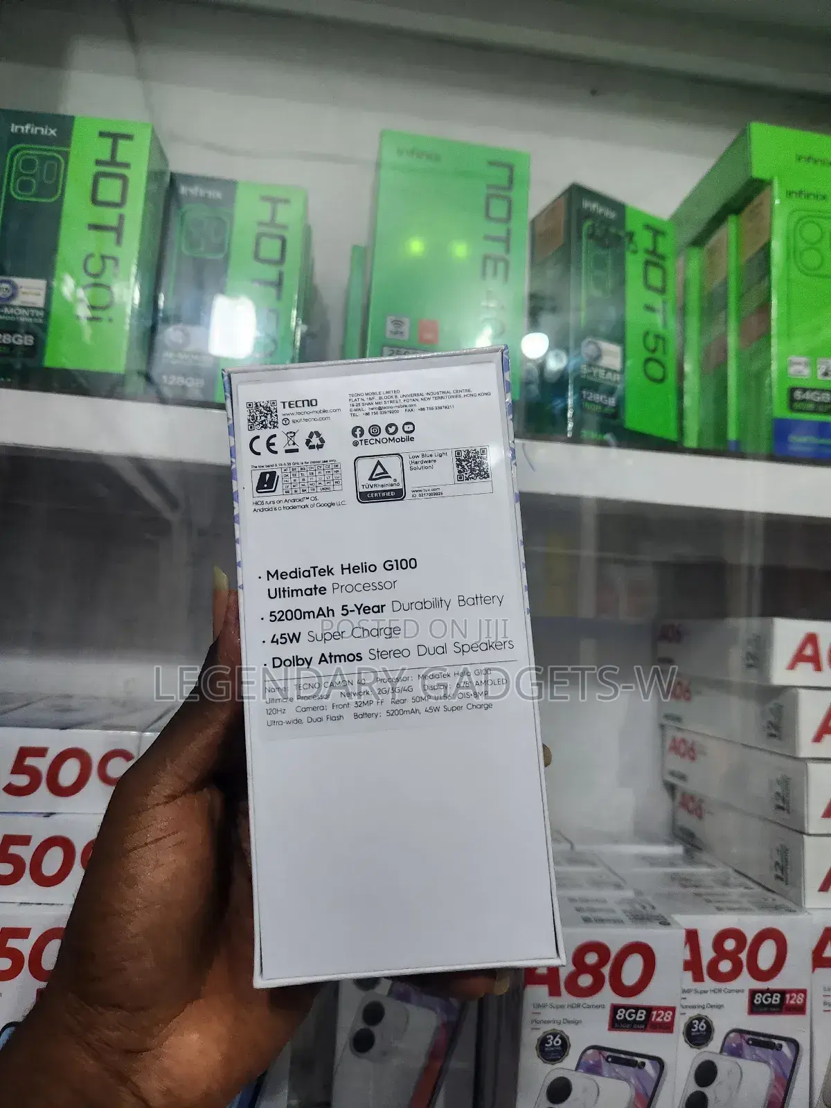 New Tecno Camon 40 256 GB